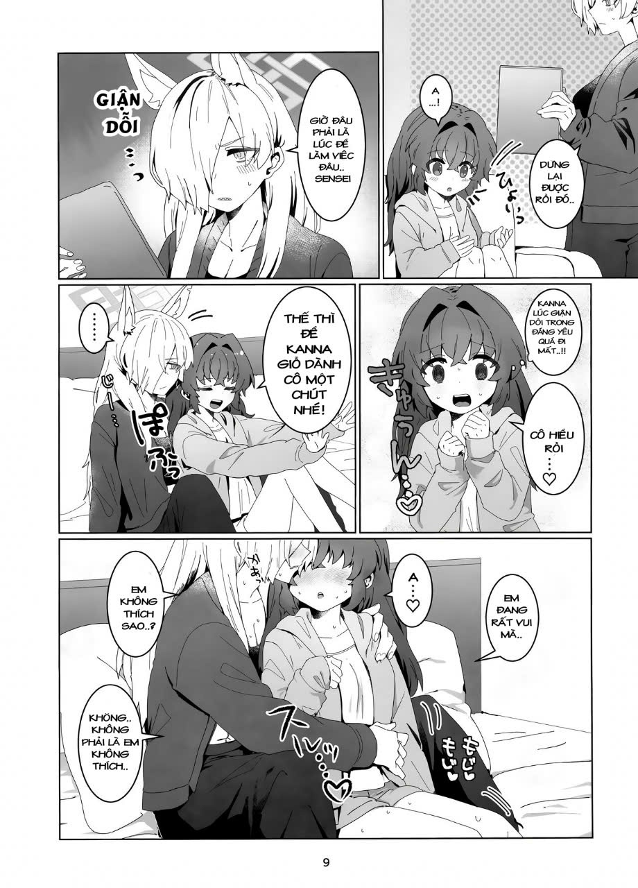 HentaiVN.net - Ảnh 6 - Tổng hợp "sếch" yuri BLUE ARCHIVE - sensei x kanna (futa)