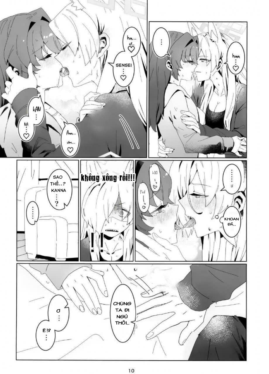 HentaiVN.net - Ảnh 7 - Tổng hợp "sếch" yuri BLUE ARCHIVE - sensei x kanna (futa)