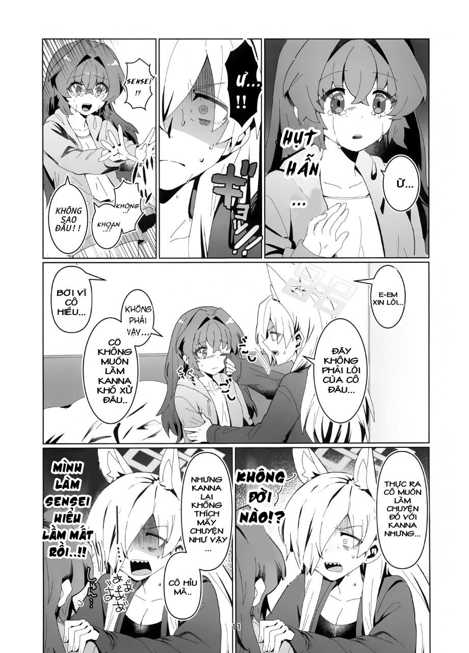 HentaiVN.net - Ảnh 8 - Tổng hợp "sếch" yuri BLUE ARCHIVE - sensei x kanna (futa)