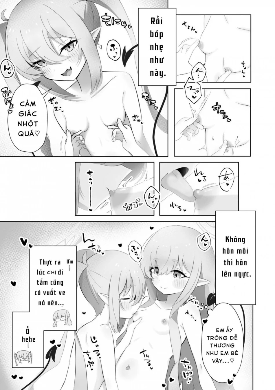 HentaiVN.net - Ảnh 10 - Tổng hợp "sếch" yuri BLUE ARCHIVE - 4.Nozomi x Hikari
