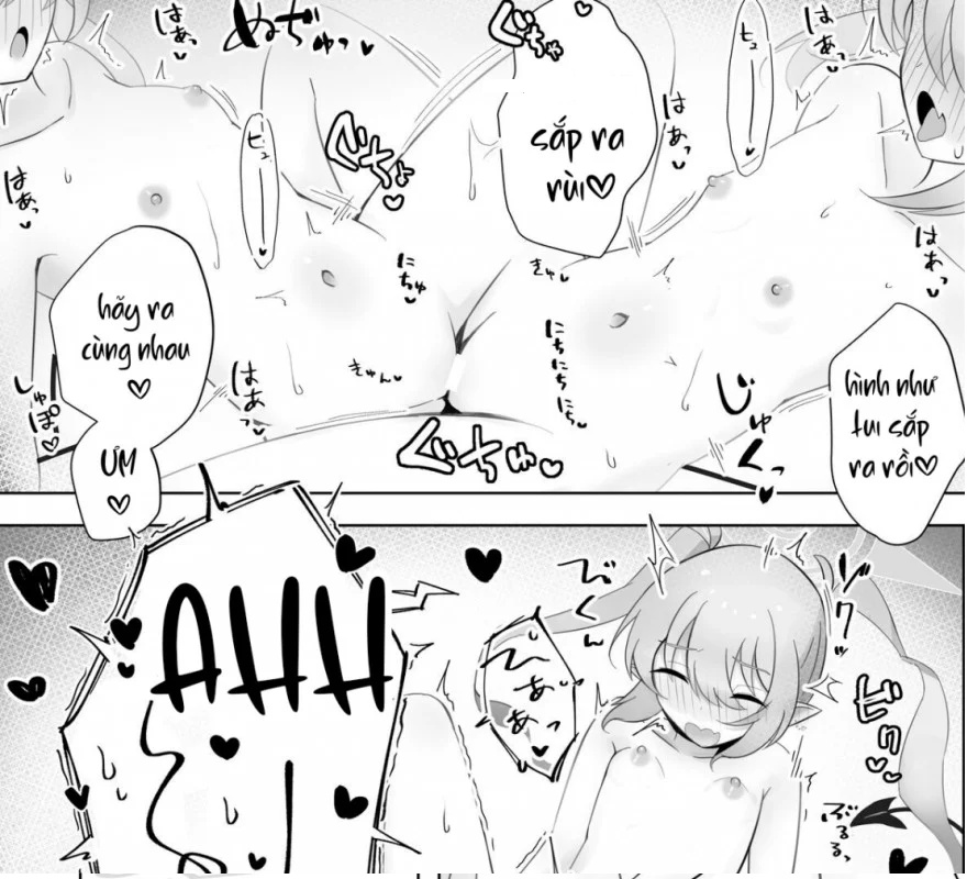 HentaiVN.net - Ảnh 14 - Tổng hợp "sếch" yuri BLUE ARCHIVE - 4.Nozomi x Hikari