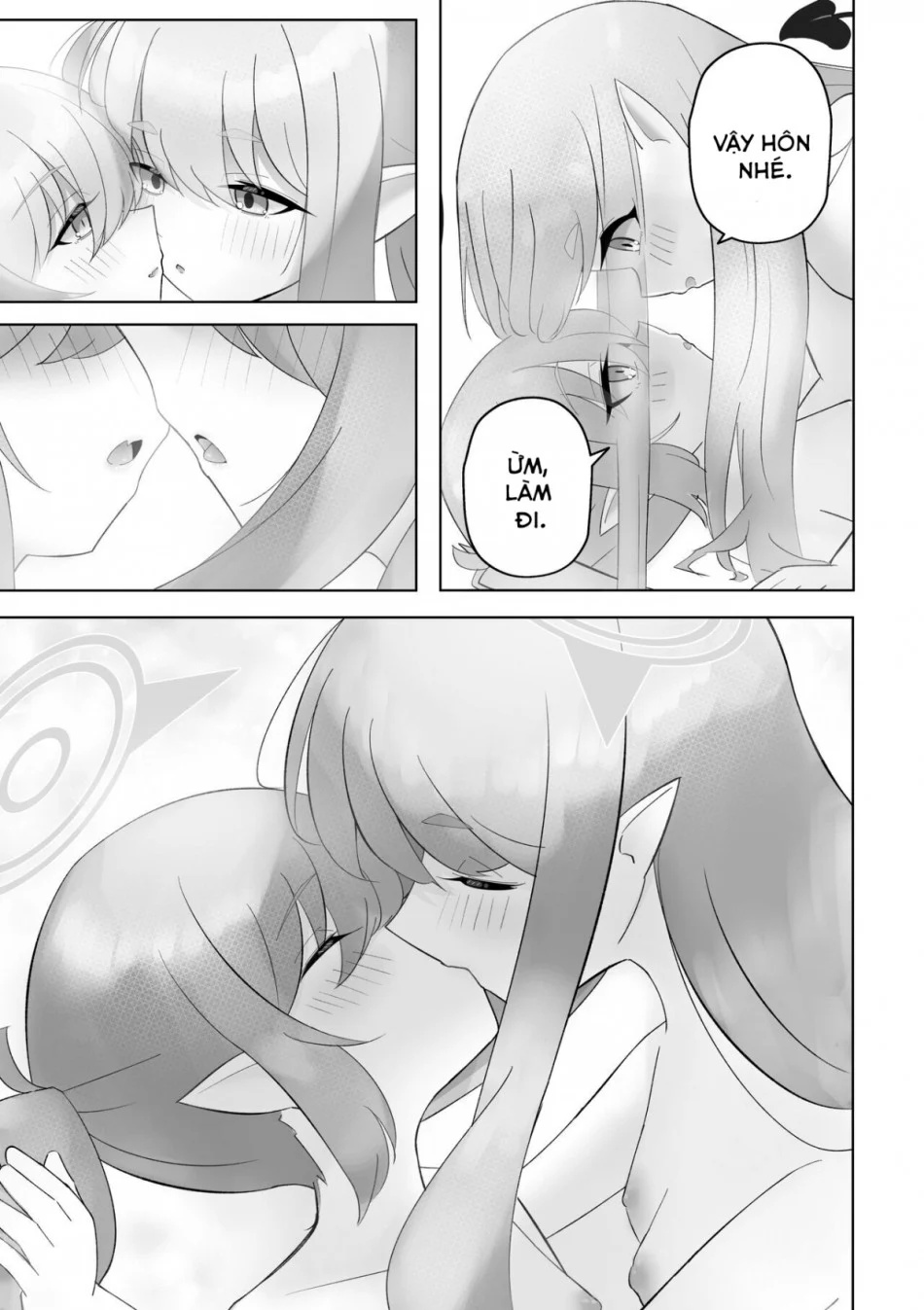 HentaiVN.net - Ảnh 16 - Tổng hợp "sếch" yuri BLUE ARCHIVE - 4.Nozomi x Hikari