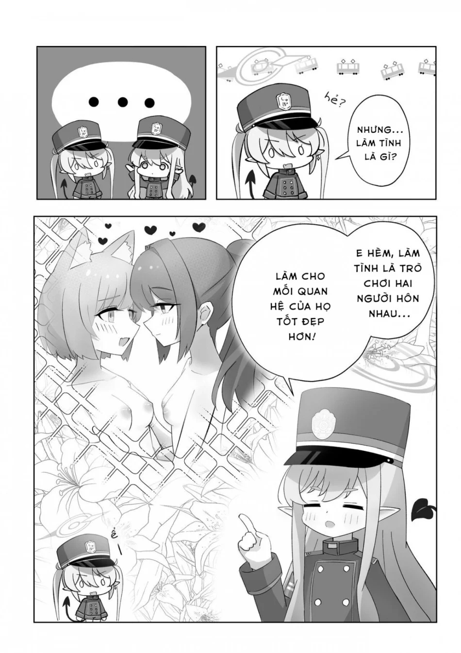 HentaiVN.net - Ảnh 3 - Tổng hợp "sếch" yuri BLUE ARCHIVE - 4.Nozomi x Hikari