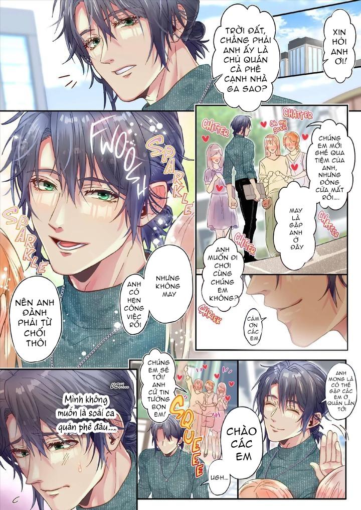 HentaiVN.net - Ảnh 3 - Surprise Interview at My Coffee Shop - With Extra Man Milk - one shot