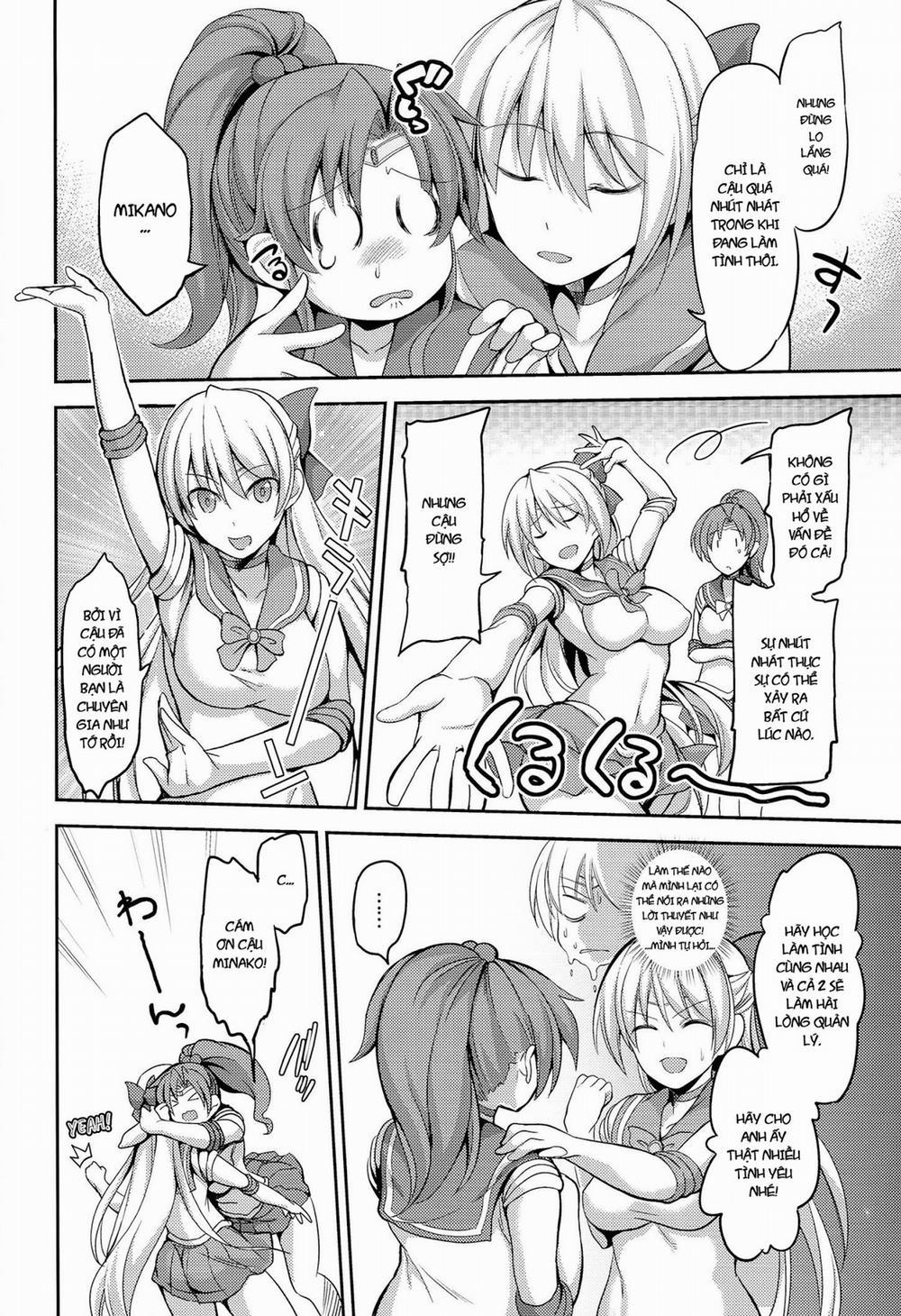 HentaiVN.net - Ảnh 5 - Fuuzoku Kinsei To Renai Mokusei 2 (Sailor Moon) [Call Girl Venus And Girlfriend Jupiter 2] - Oneshot