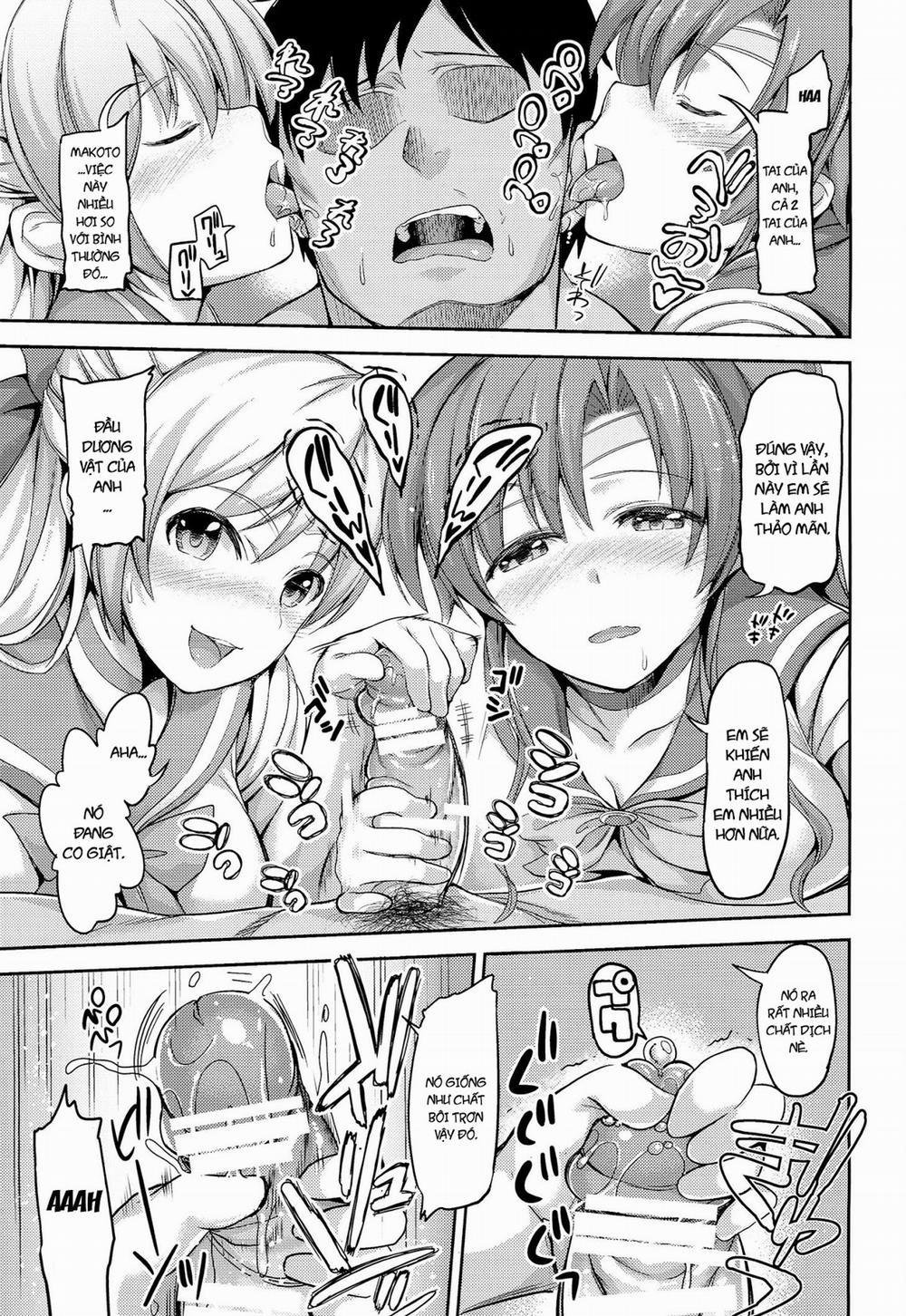 HentaiVN.net - Ảnh 8 - Fuuzoku Kinsei To Renai Mokusei 2 (Sailor Moon) [Call Girl Venus And Girlfriend Jupiter 2] - Oneshot