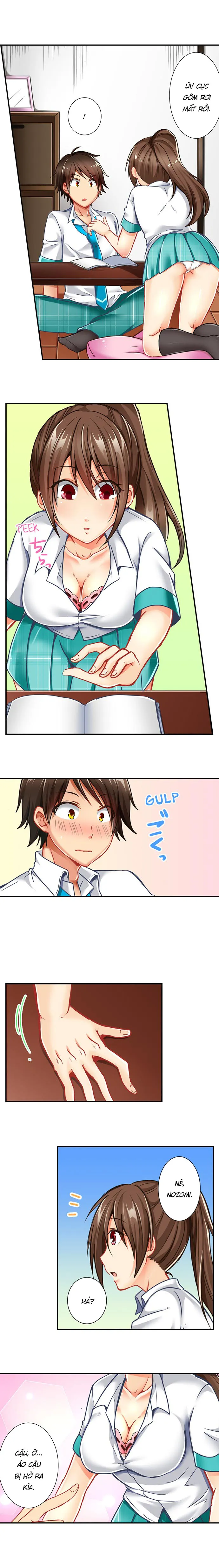 HentaiVN.net - Ảnh 4 - 80% Các cô gái ở câu lạc bộ bơi lội không có lông [80% of the Swimming Club Girls Are Shaved] - Ch. 1