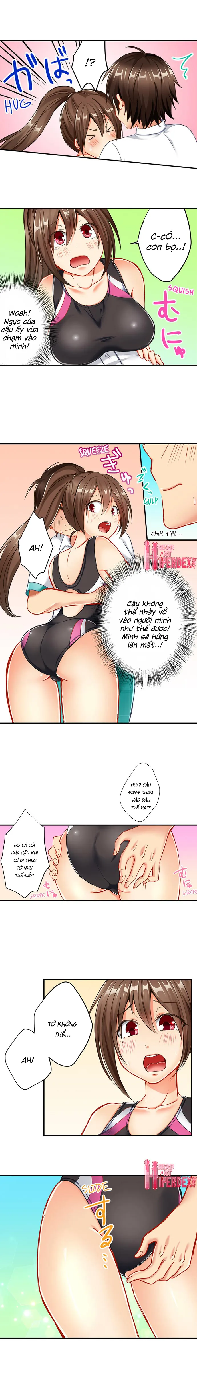HentaiVN.net - Ảnh 10 - 80% Các cô gái ở câu lạc bộ bơi lội không có lông [80% of the Swimming Club Girls Are Shaved] - Ch .3
