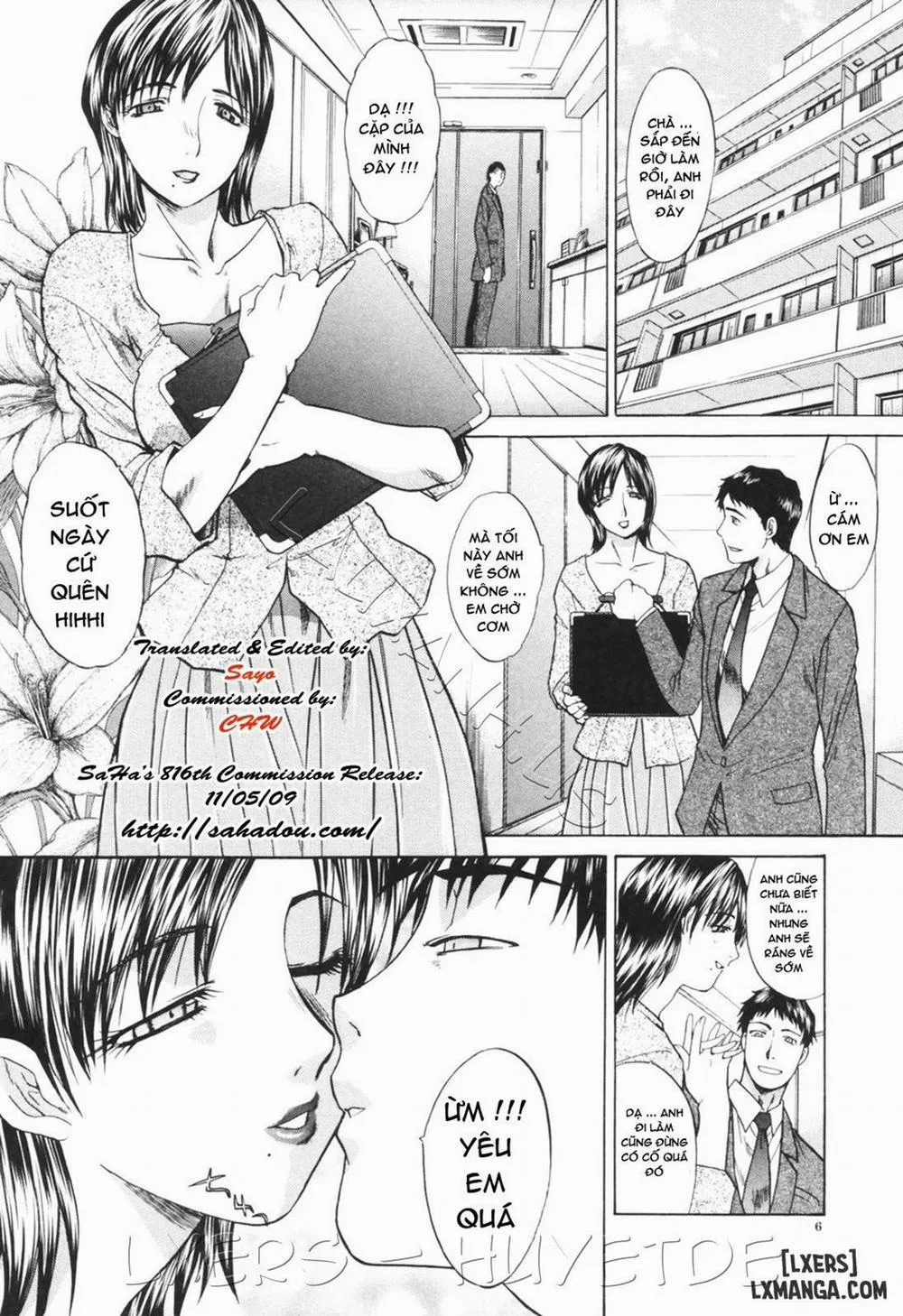 HentaiVN.net - Ảnh 6 - Married Woman Kyouko - Chương 1