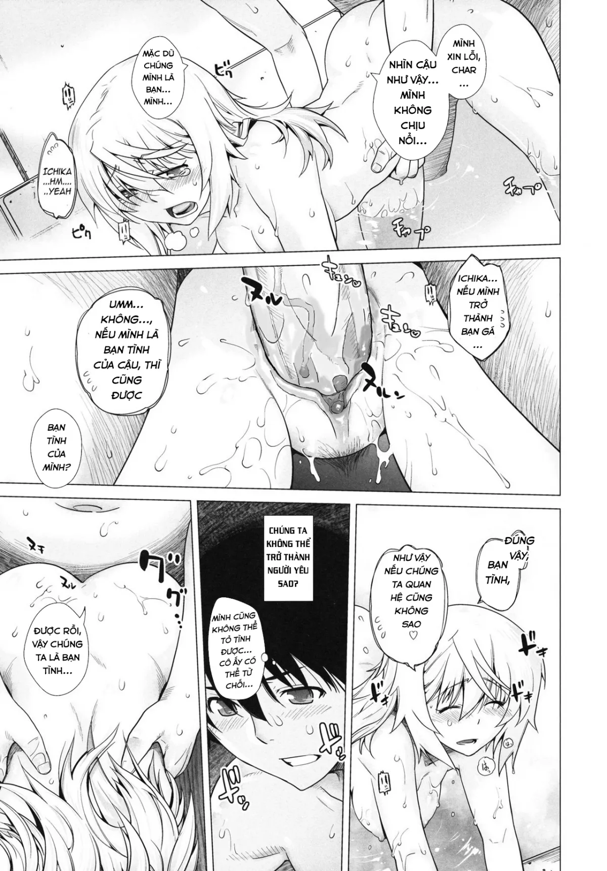 HentaiVN.net - Ảnh 19 - Nô Lệ Tình Yêu (Infinite Stratos) [Love Slave] - OneShot [Không Che]