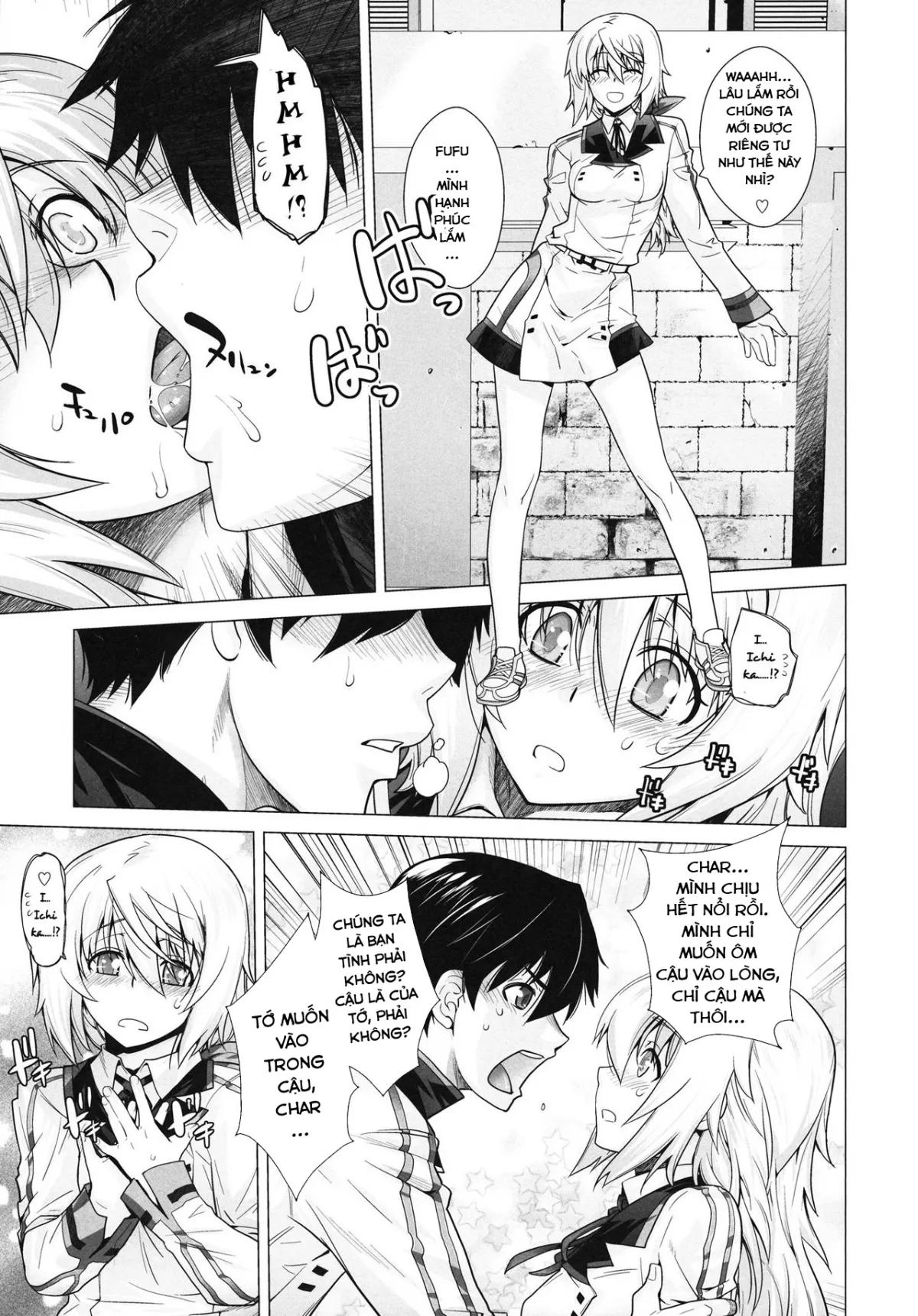 HentaiVN.net - Ảnh 31 - Nô Lệ Tình Yêu (Infinite Stratos) [Love Slave] - OneShot [Không Che]