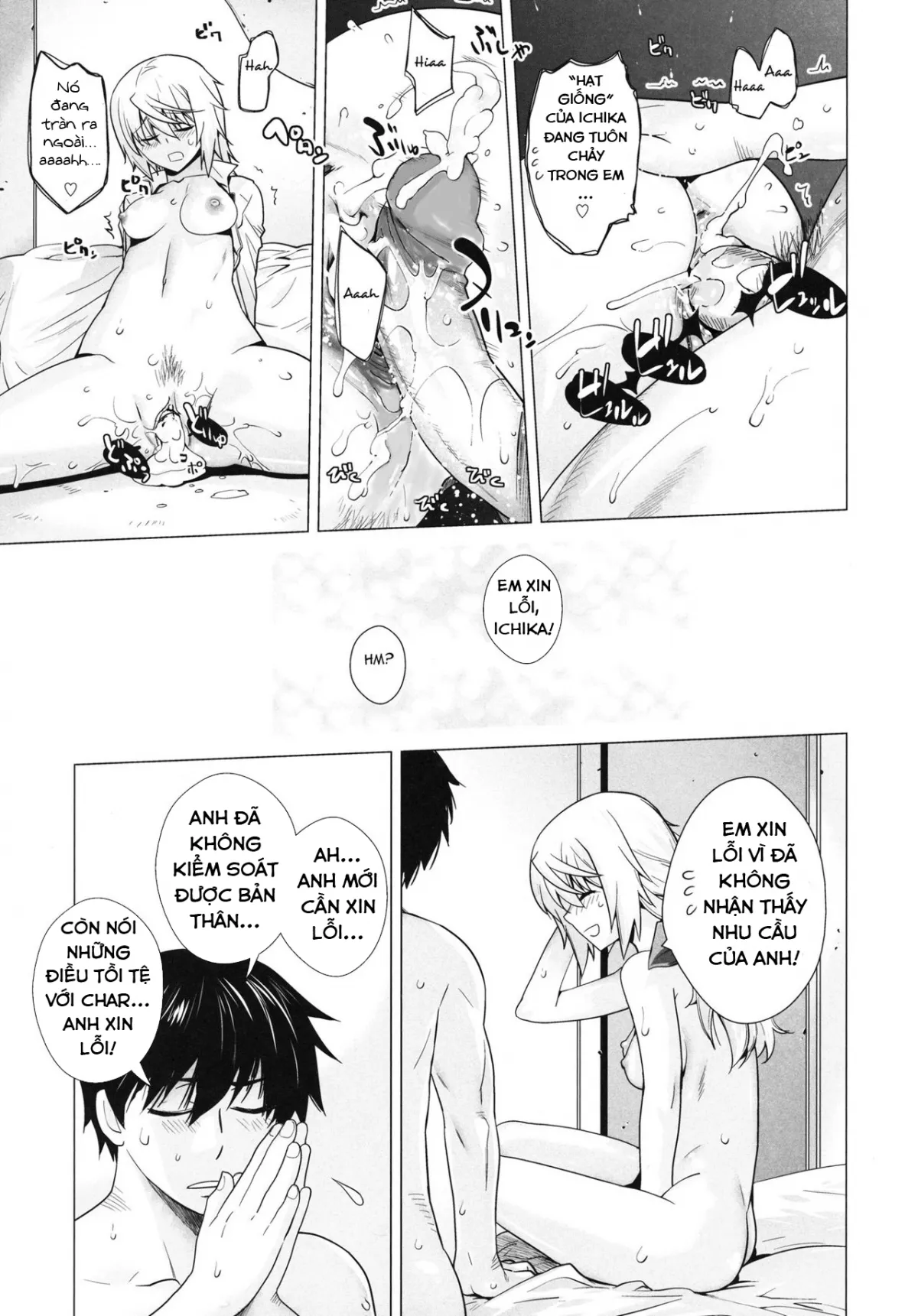 HentaiVN.net - Ảnh 39 - Nô Lệ Tình Yêu (Infinite Stratos) [Love Slave] - OneShot [Không Che]