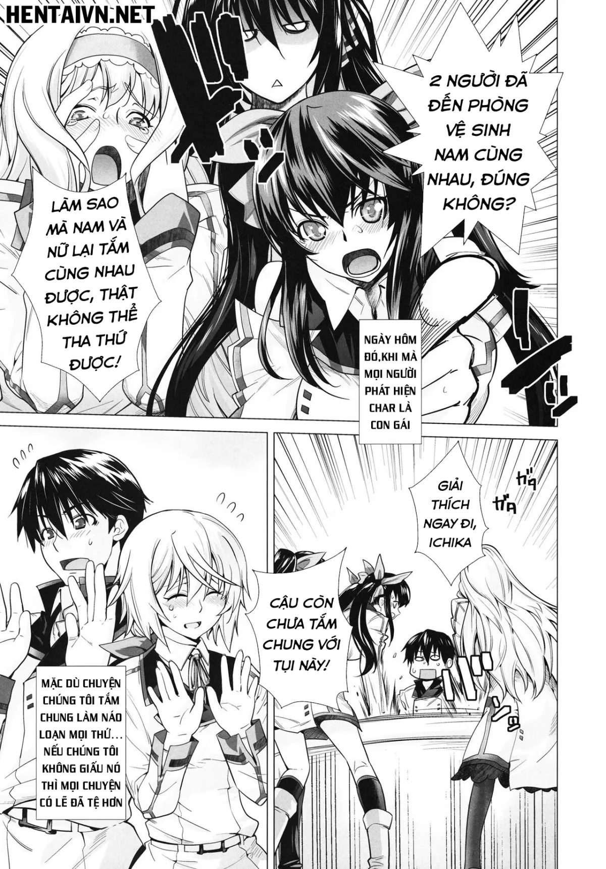 HentaiVN.net - Ảnh 7 - Nô Lệ Tình Yêu (Infinite Stratos) [Love Slave] - OneShot [Không Che]