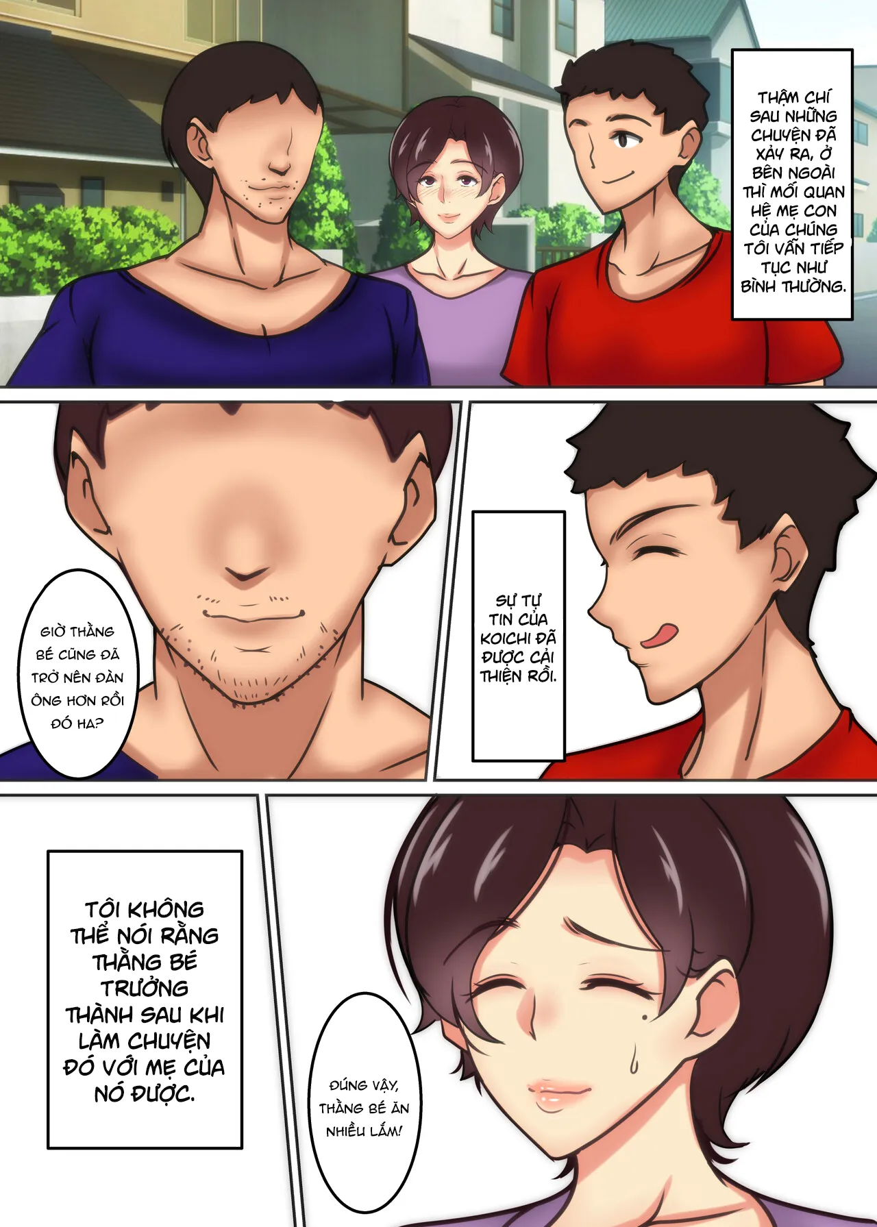 HentaiVN.net - Ảnh 11 - Haha ga Midara ni Aegu Toki [When mother moans lustfully] - Chap 1
