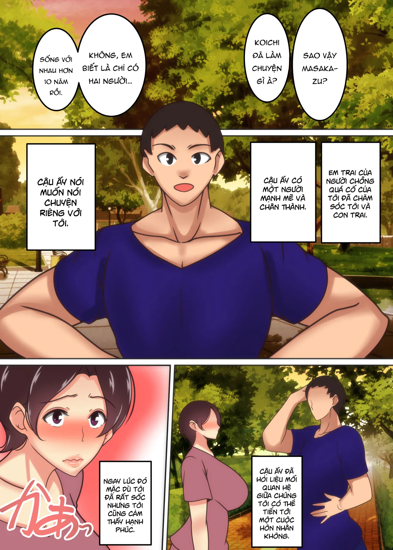 HentaiVN.net - Ảnh 6 - Haha ga Midara ni Aegu Toki [When mother moans lustfully] - Chap 1
