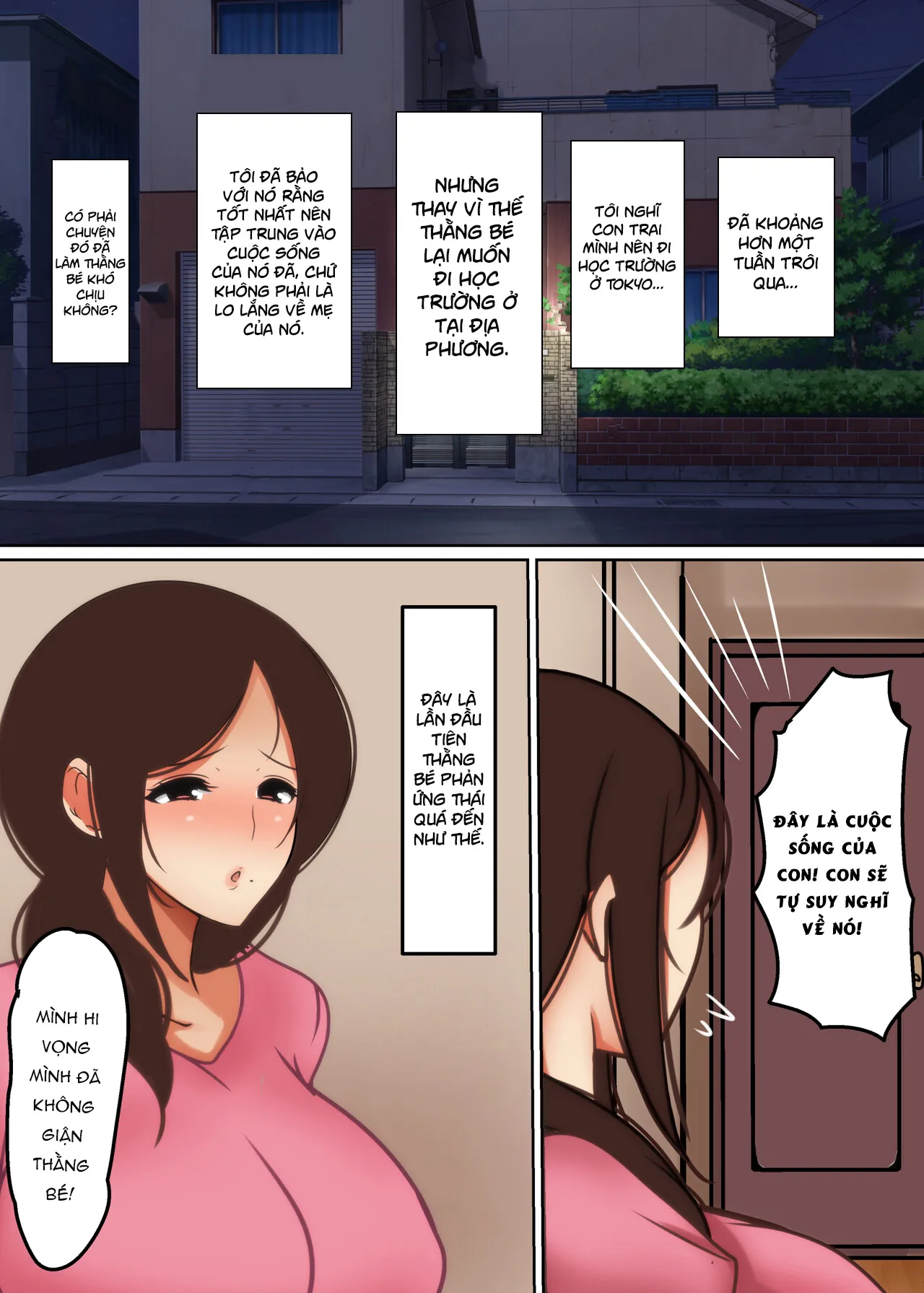 HentaiVN.net - Ảnh 3 - Haha ga Midara ni Aegu Toki [When mother moans lustfully] - Chap 2