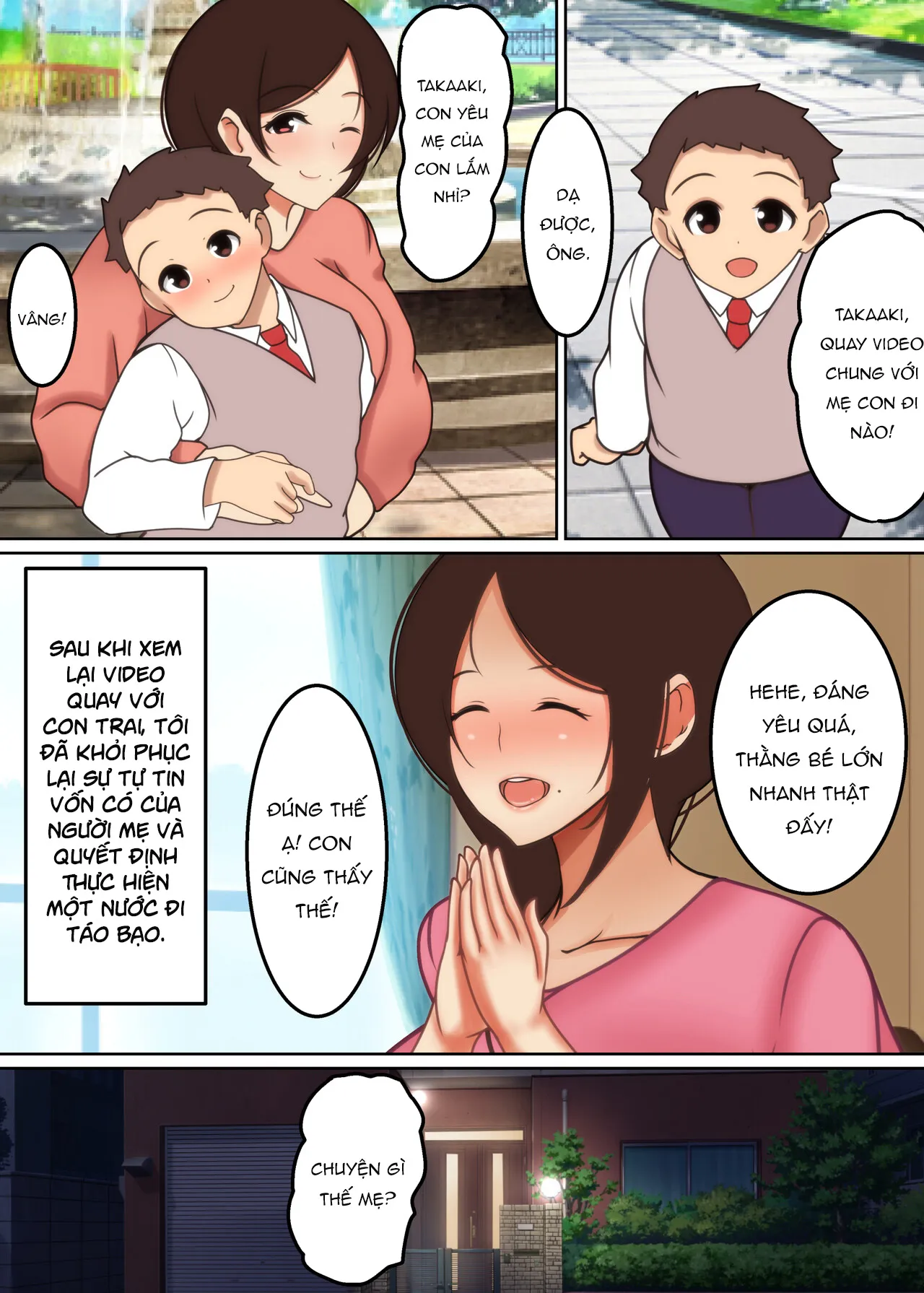 HentaiVN.net - Ảnh 4 - Haha ga Midara ni Aegu Toki [When mother moans lustfully] - Chap 2