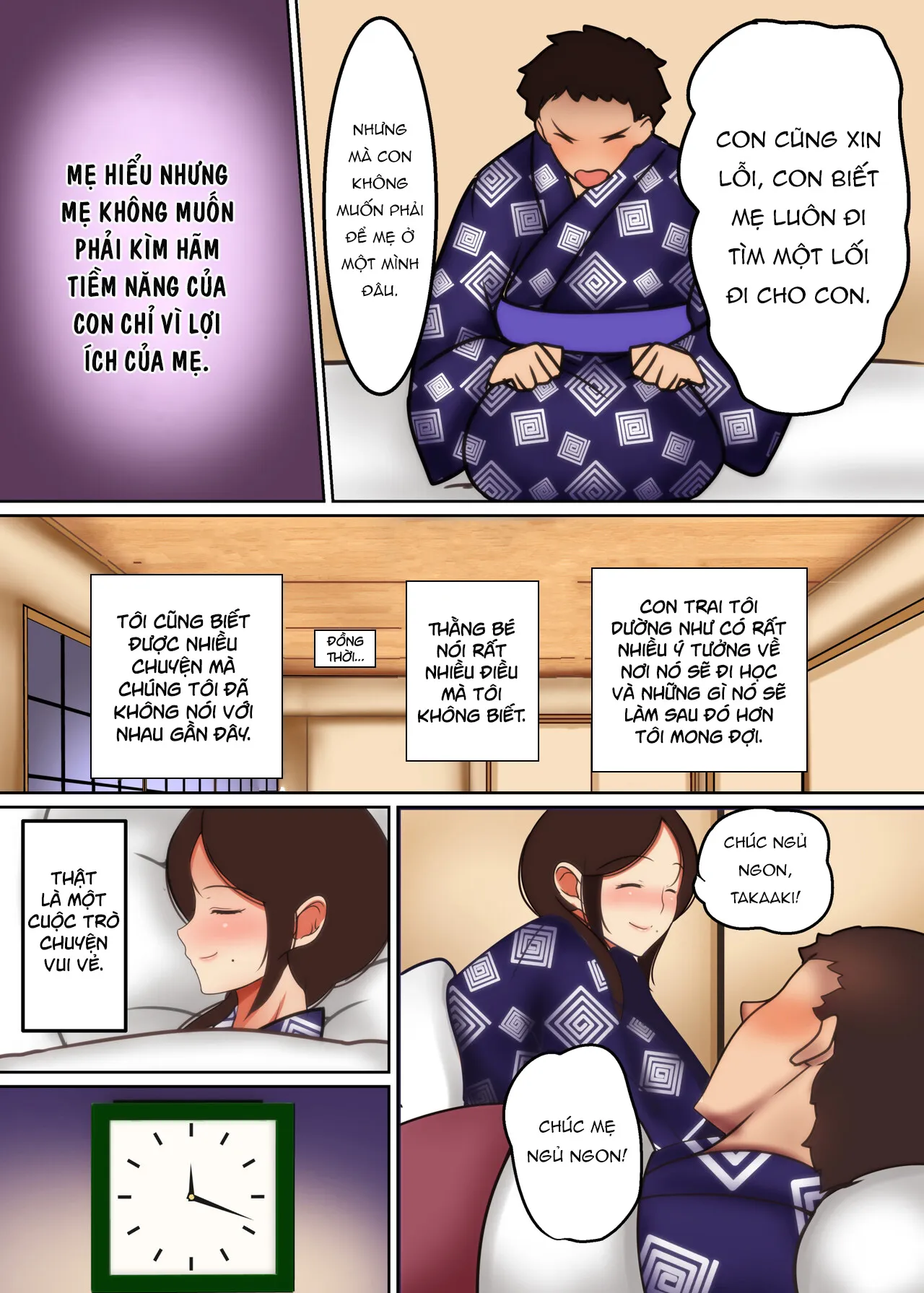 HentaiVN.net - Ảnh 6 - Haha ga Midara ni Aegu Toki [When mother moans lustfully] - Chap 2