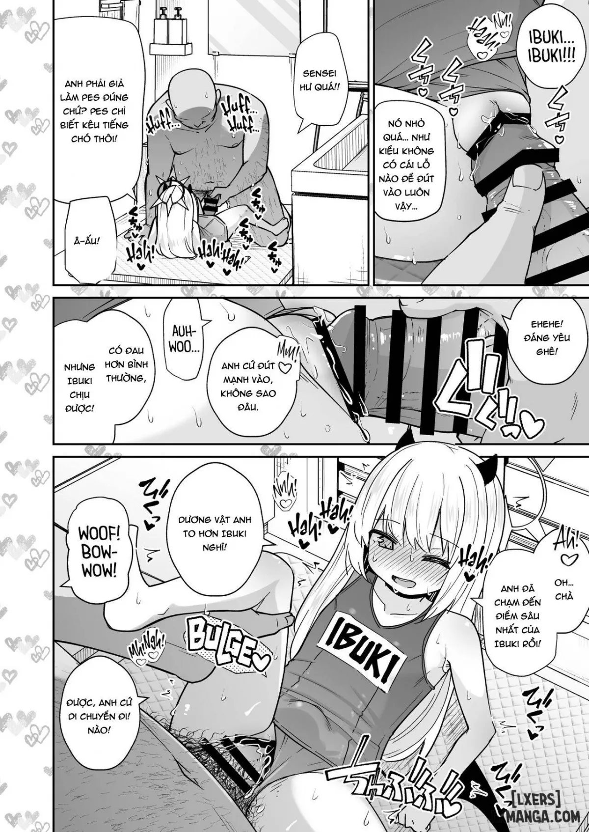 HentaiVN.net - Ảnh 11 - Sensei! Do You Wanna Play Pretend Doggies With Ibuki? [Sensee Ibuki to Wanwan Gokko Shiyo?] - Oneshot