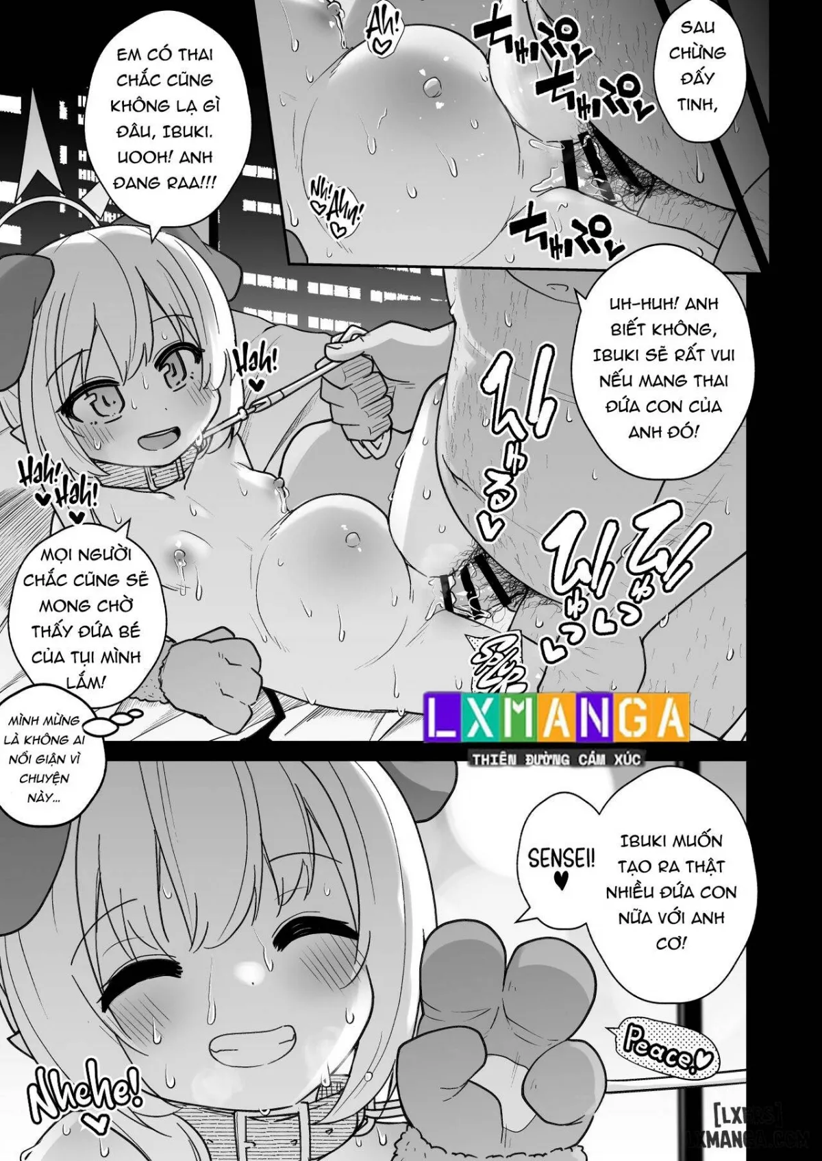 HentaiVN.net - Ảnh 29 - Sensei! Do You Wanna Play Pretend Doggies With Ibuki? [Sensee Ibuki to Wanwan Gokko Shiyo?] - Oneshot