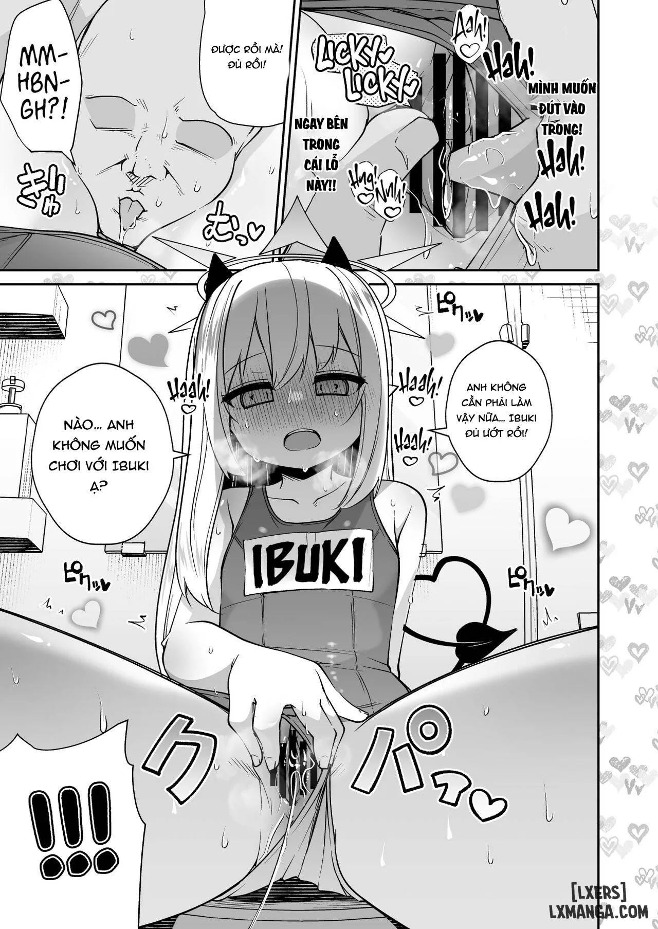 HentaiVN.net - Ảnh 10 - Sensei! Do You Wanna Play Pretend Doggies With Ibuki? [Sensee Ibuki to Wanwan Gokko Shiyo?] - Oneshot