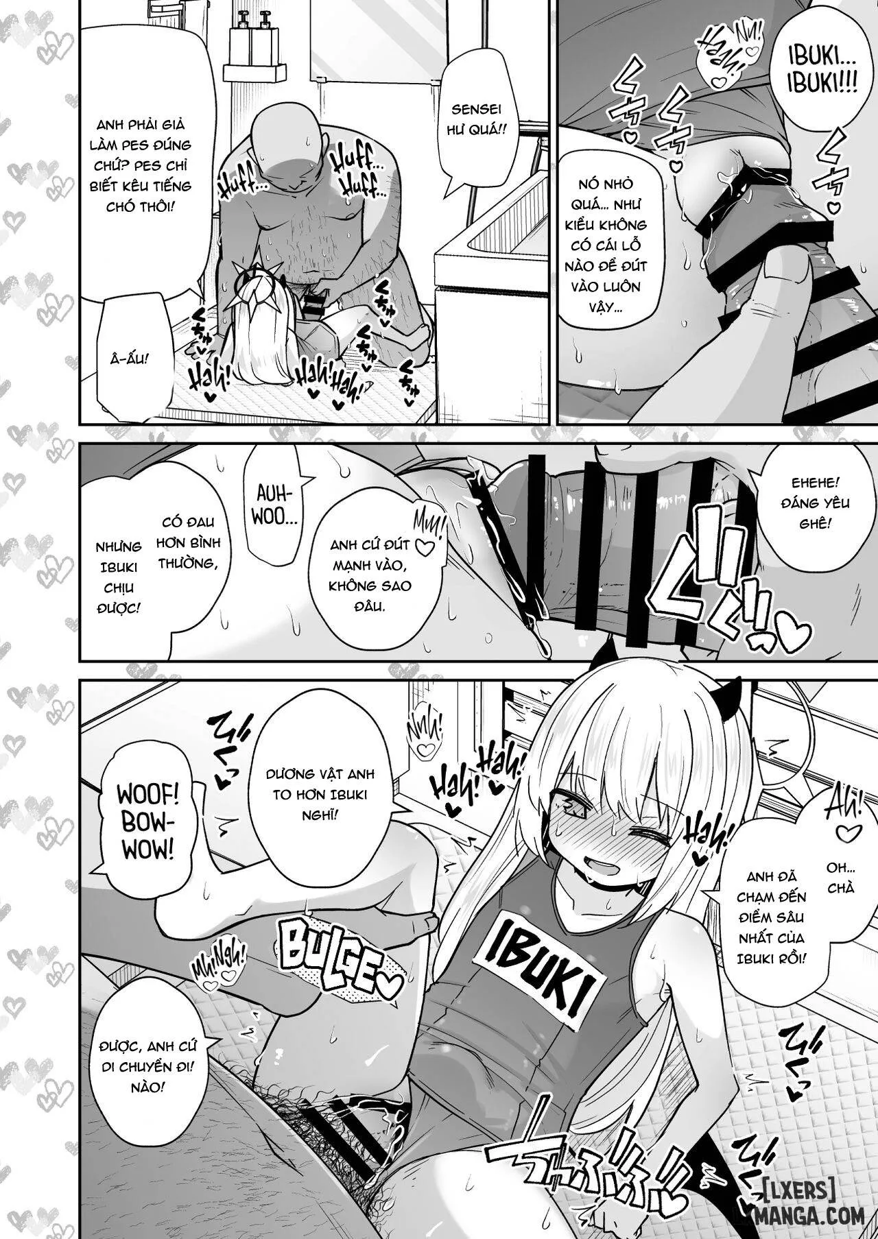 HentaiVN.net - Ảnh 11 - Sensei! Do You Wanna Play Pretend Doggies With Ibuki? [Sensee Ibuki to Wanwan Gokko Shiyo?] - Oneshot