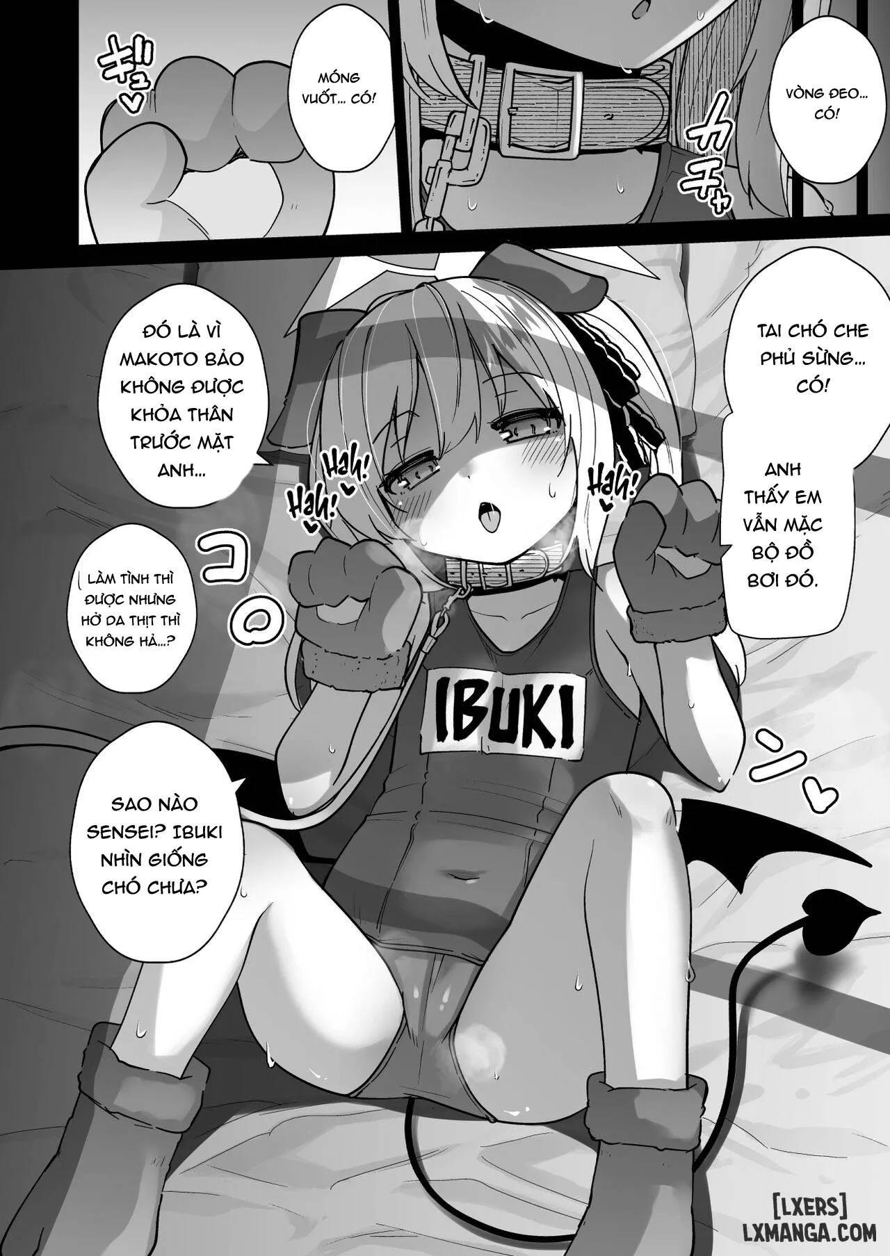 HentaiVN.net - Ảnh 17 - Sensei! Do You Wanna Play Pretend Doggies With Ibuki? [Sensee Ibuki to Wanwan Gokko Shiyo?] - Oneshot