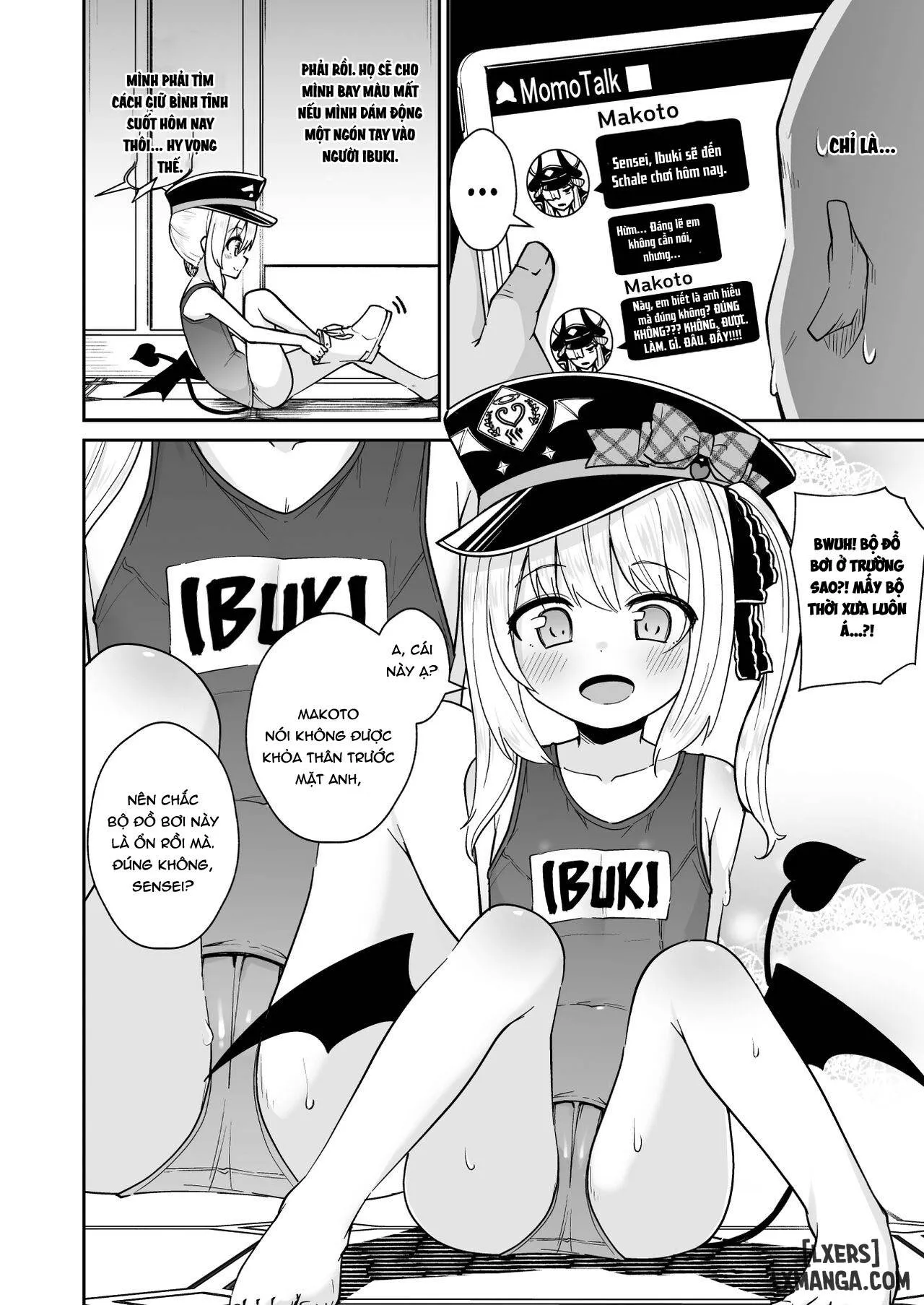 HentaiVN.net - Ảnh 3 - Sensei! Do You Wanna Play Pretend Doggies With Ibuki? [Sensee Ibuki to Wanwan Gokko Shiyo?] - Oneshot