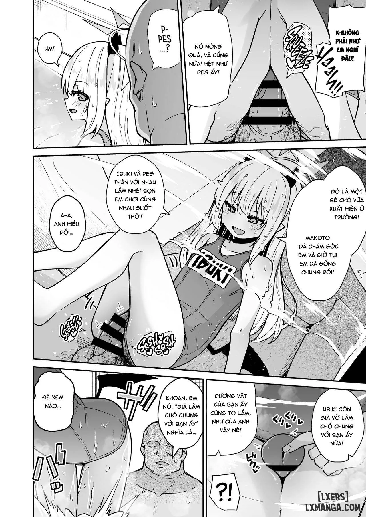 HentaiVN.net - Ảnh 7 - Sensei! Do You Wanna Play Pretend Doggies With Ibuki? [Sensee Ibuki to Wanwan Gokko Shiyo?] - Oneshot