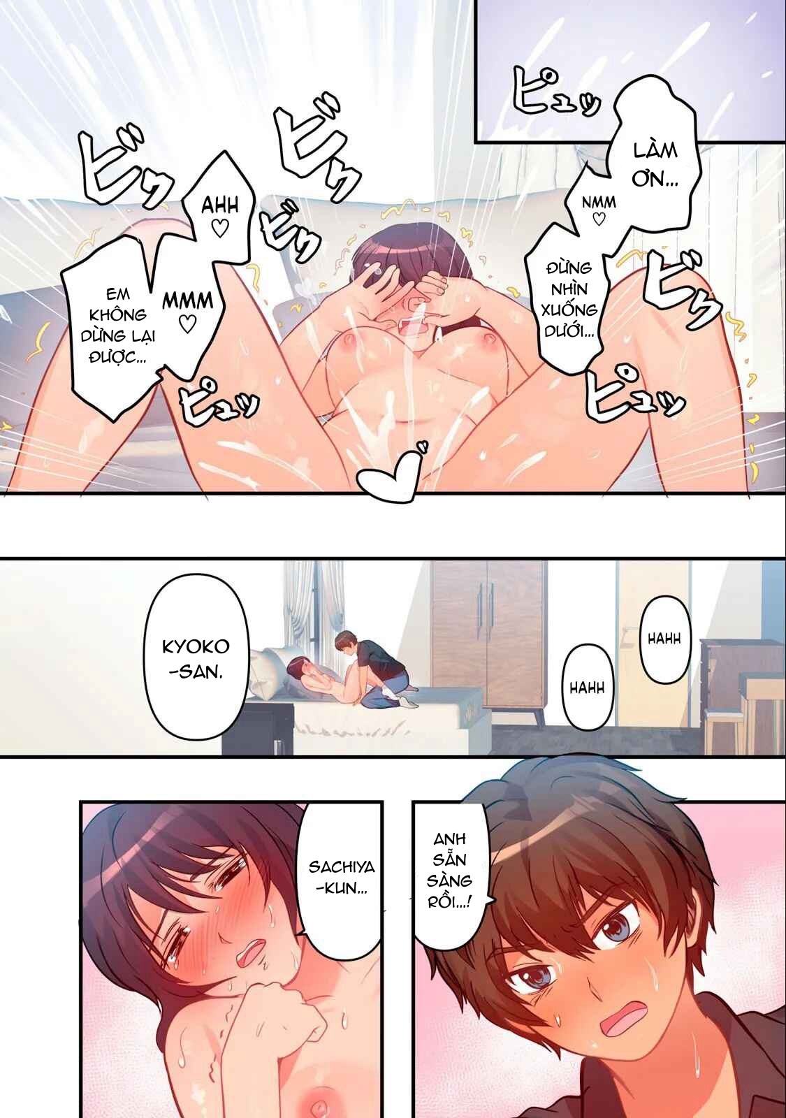 HentaiVN.net - Ảnh 16 - Kyou kara, Hitozuma Mansion ni Nyuukyo shimasu - CHAPTER 6 - Oneshot