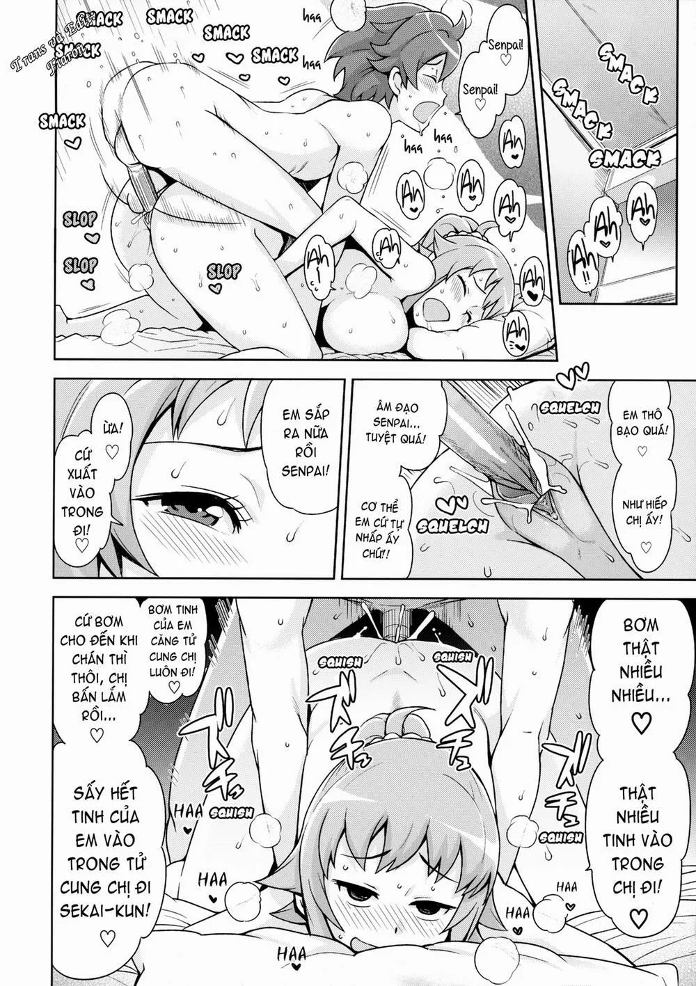 HentaiVN.net - Ảnh 19 - Chibikko Bitch Try (Gundam Build Fighters Try) - Oneshot