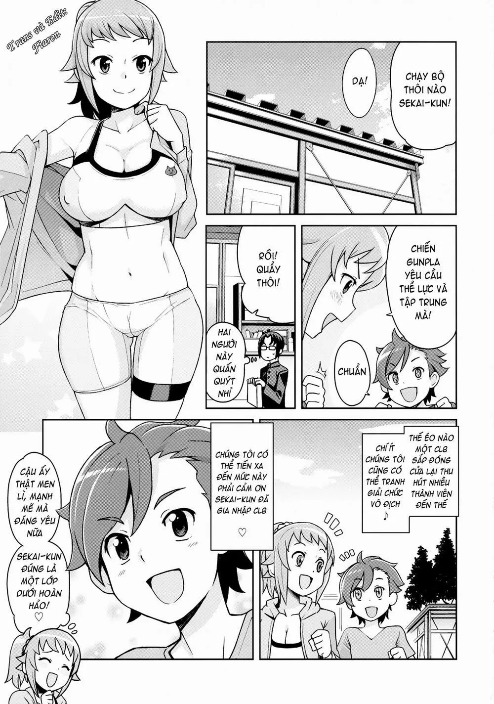 HentaiVN.net - Ảnh 4 - Chibikko Bitch Try (Gundam Build Fighters Try) - Oneshot