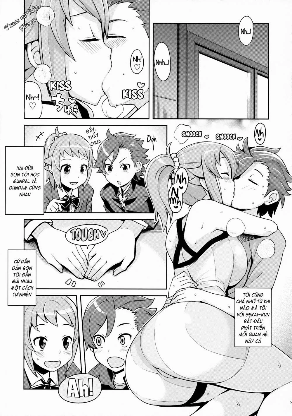 HentaiVN.net - Ảnh 6 - Chibikko Bitch Try (Gundam Build Fighters Try) - Oneshot