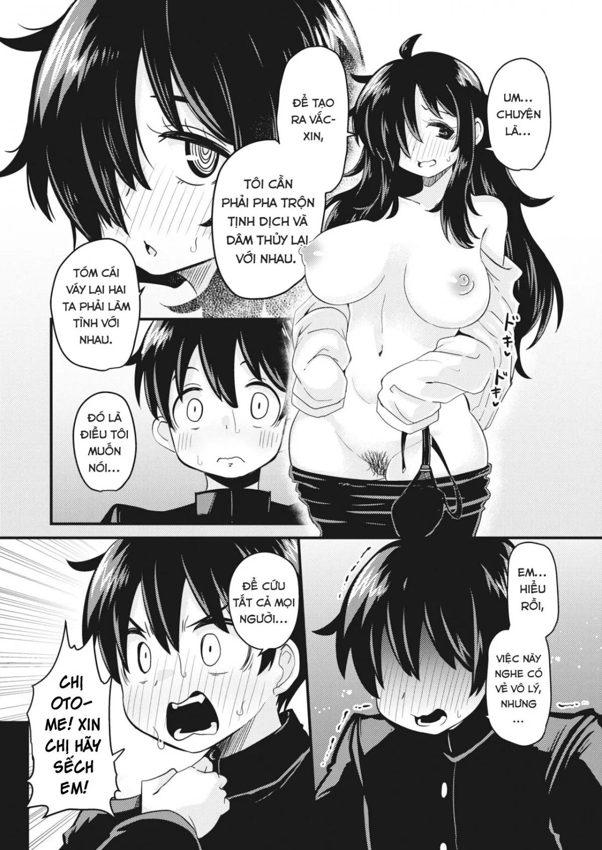 HentaiVN.net - Ảnh 13 - Dopyu-Dopyu Of The Dead [Đại Dịch Zombie Cùng Dopyu-Dopyu; Dopyu-Dopyu Of The Dead Kouhen] - Chap 2