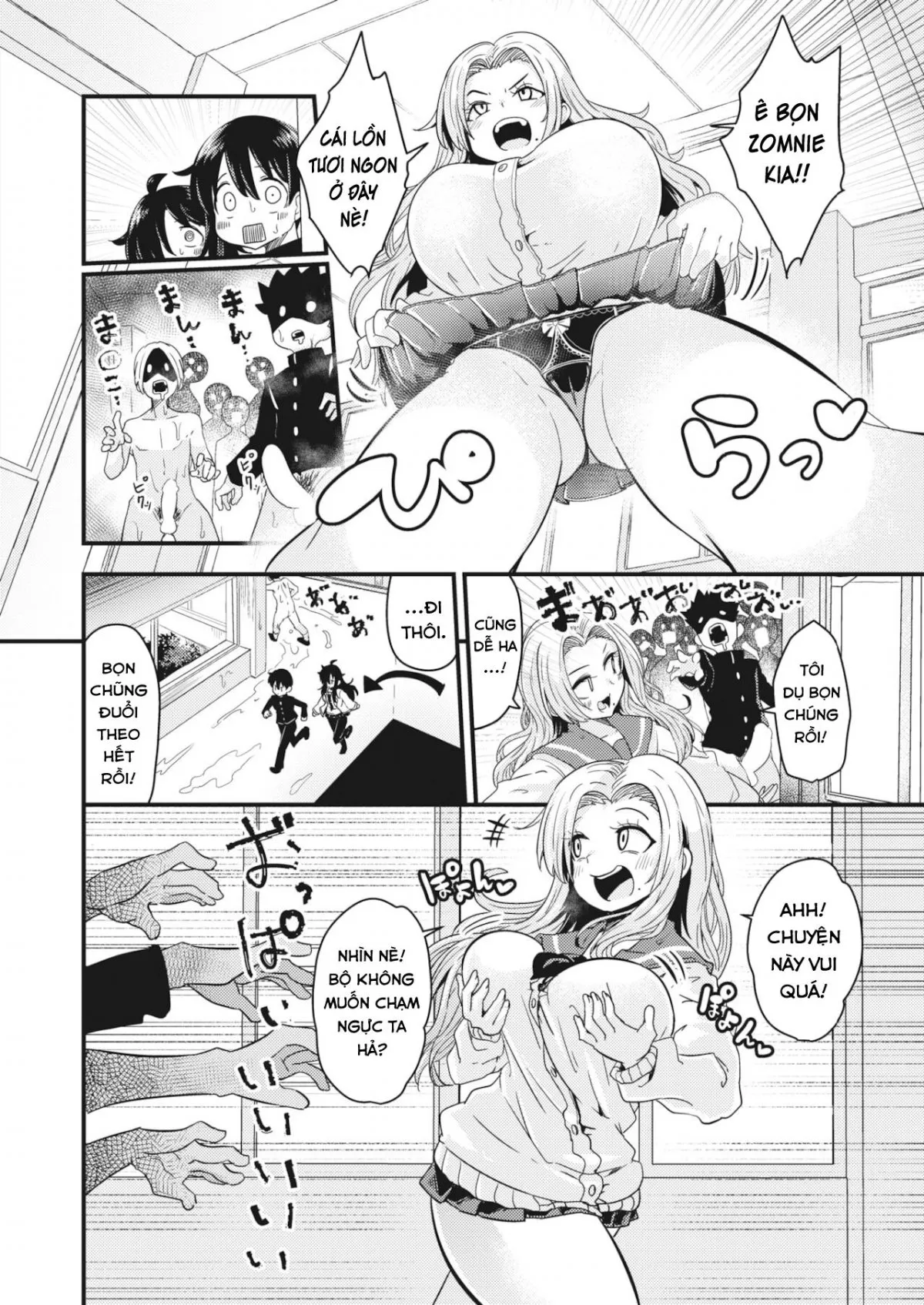 HentaiVN.net - Ảnh 4 - Dopyu-Dopyu Of The Dead [Đại Dịch Zombie Cùng Dopyu-Dopyu; Dopyu-Dopyu Of The Dead Kouhen] - Chap 2