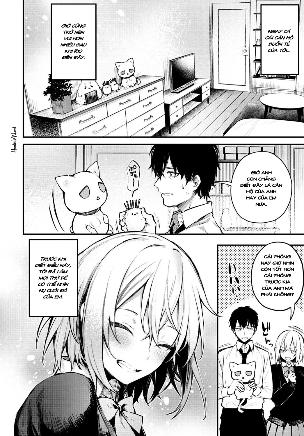 HentaiVN.net - Ảnh 12 - Suteneko Kanojo [Siêu ngọt] - Oneshot