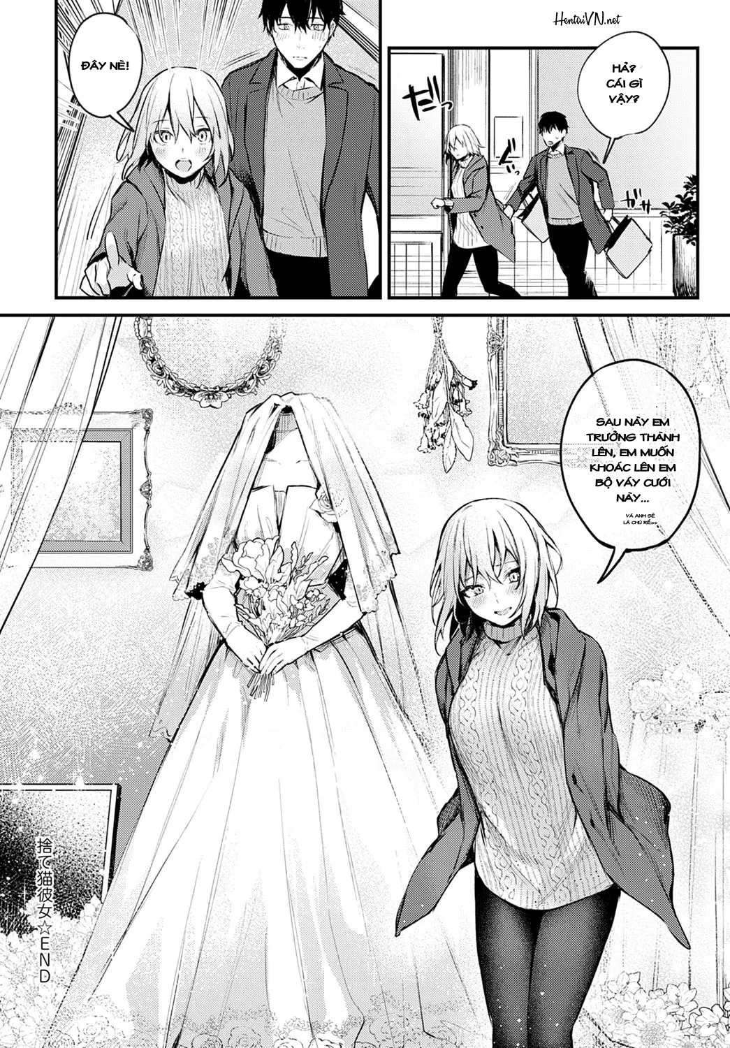 HentaiVN.net - Ảnh 32 - Suteneko Kanojo [Siêu ngọt] - Oneshot