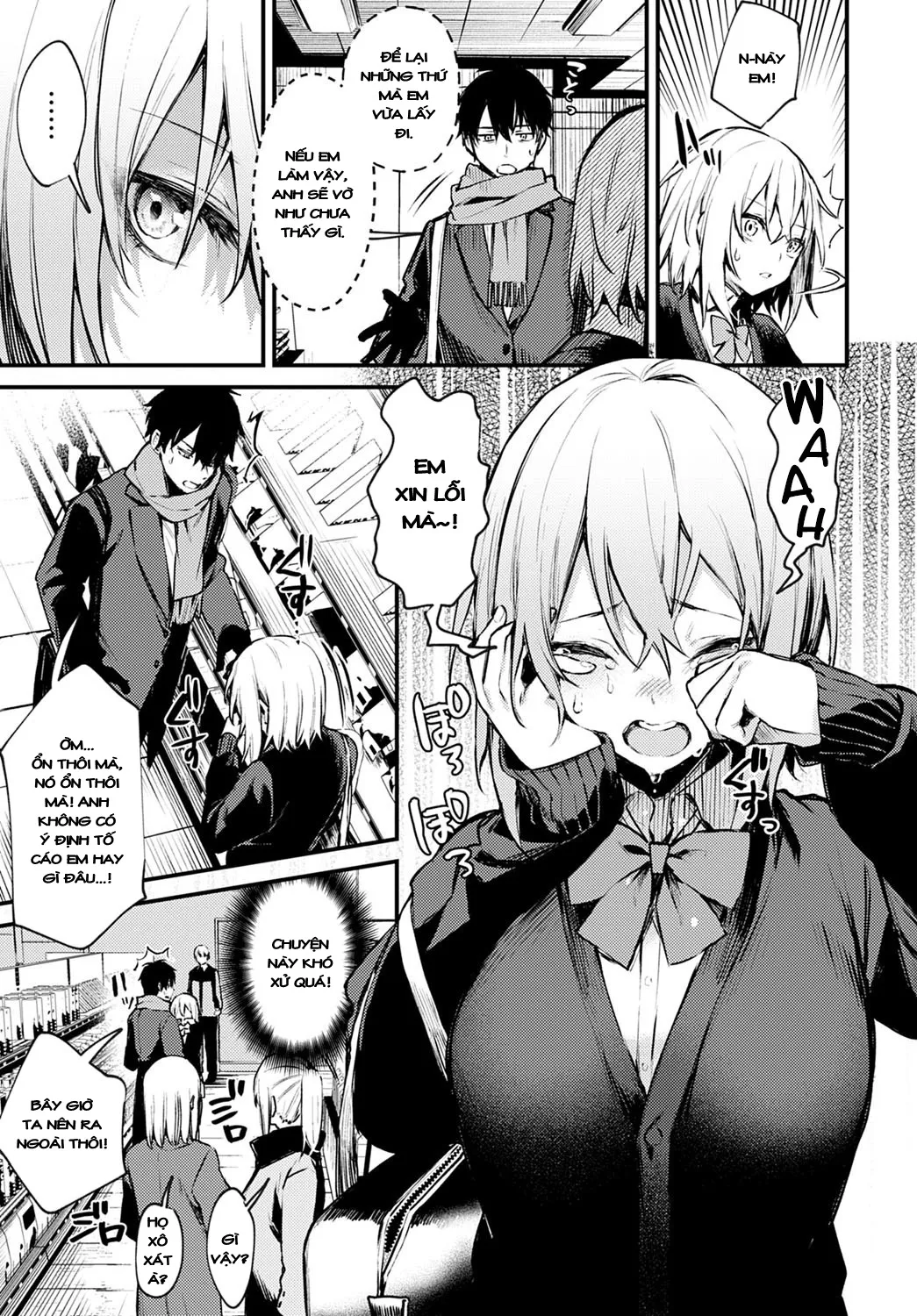 HentaiVN.net - Ảnh 5 - Suteneko Kanojo [Siêu ngọt] - Oneshot