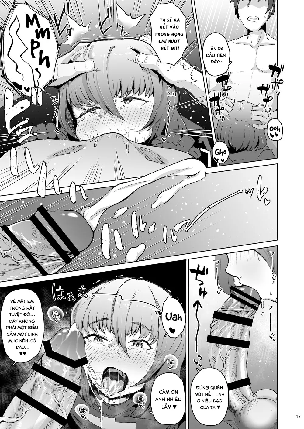 HentaiVN.net - Ảnh 12 - Souryo Saimin -Shasei Taboo na Otokonoko o Kyousei Ketsu Acme [Priest Hypnosis -Forcing Celibate Crossdressing Priest to Ejaculate] - Oneshot