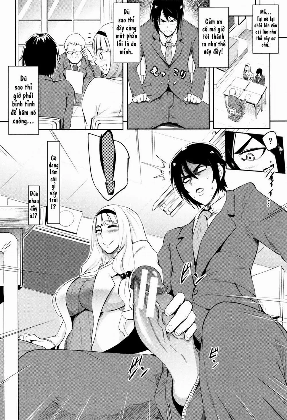 HentaiVN.net - Ảnh 21 - Tennen Kanjyuku - Ngoại tình với con chồng - Oneshot