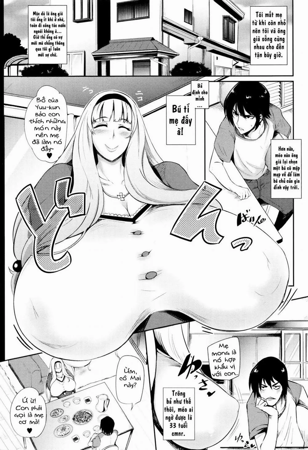 HentaiVN.net - Ảnh 6 - Tennen Kanjyuku - Ngoại tình với con chồng - Oneshot