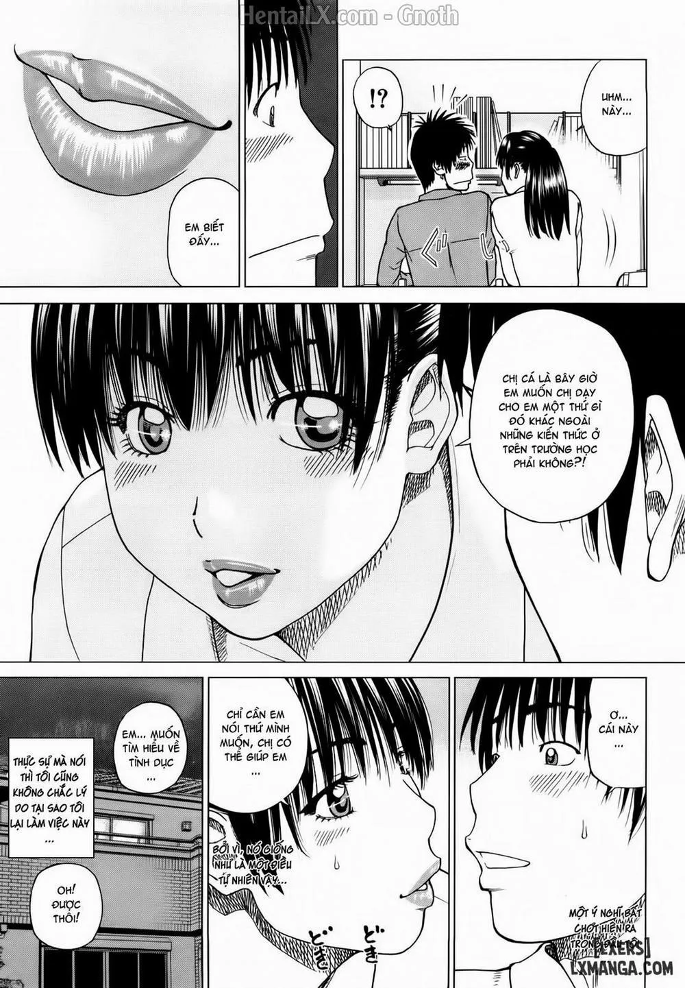 HentaiVN.net - Ảnh 8 - Young Wife And Highschool Girl Collection - Chương 4