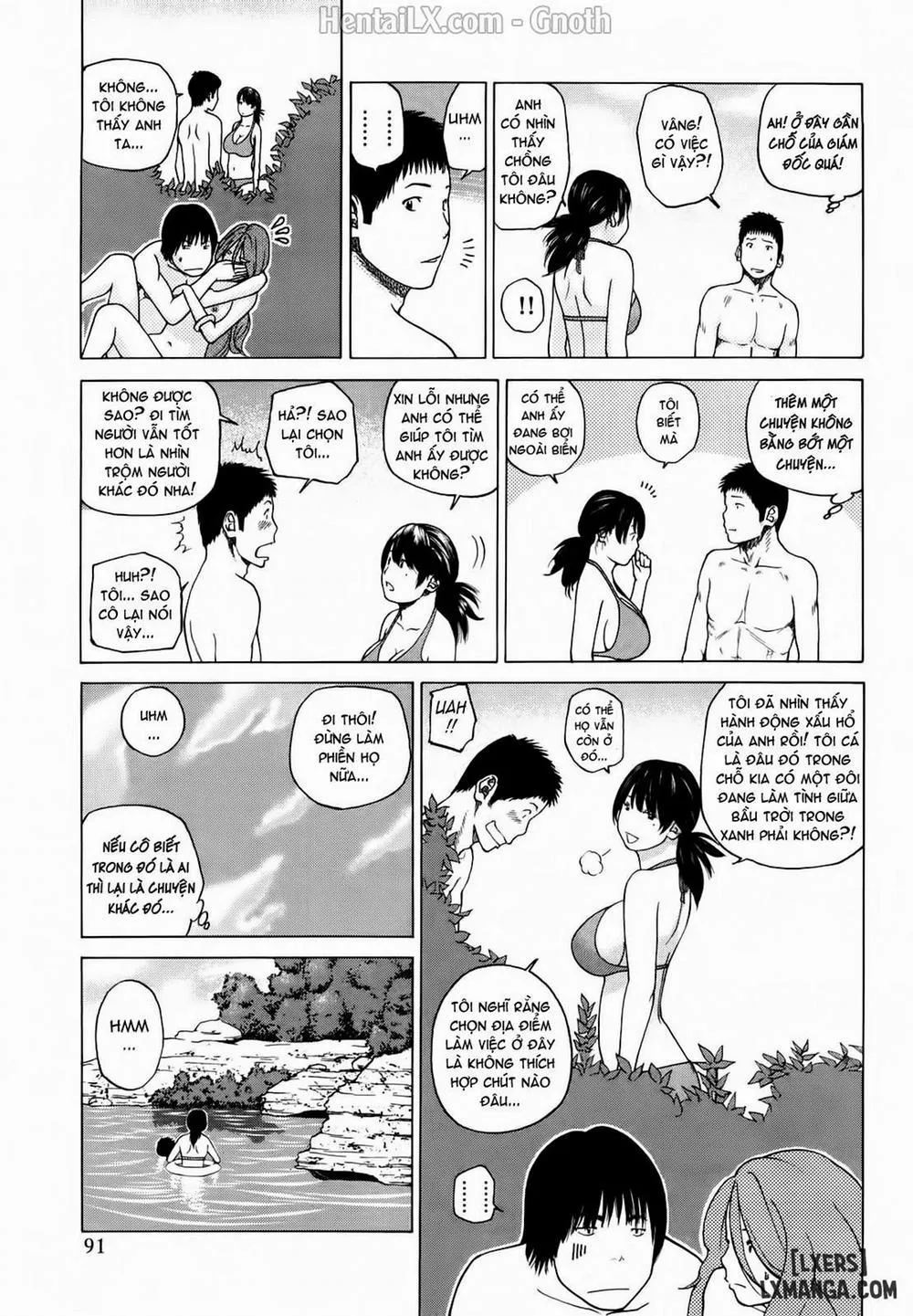 HentaiVN.net - Ảnh 6 - Young Wife And Highschool Girl Collection - Chương 5