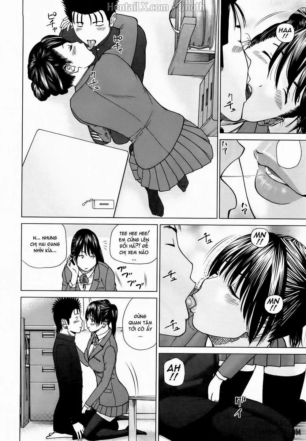 HentaiVN.net - Ảnh 9 - Young Wife And Highschool Girl Collection - Chương 8