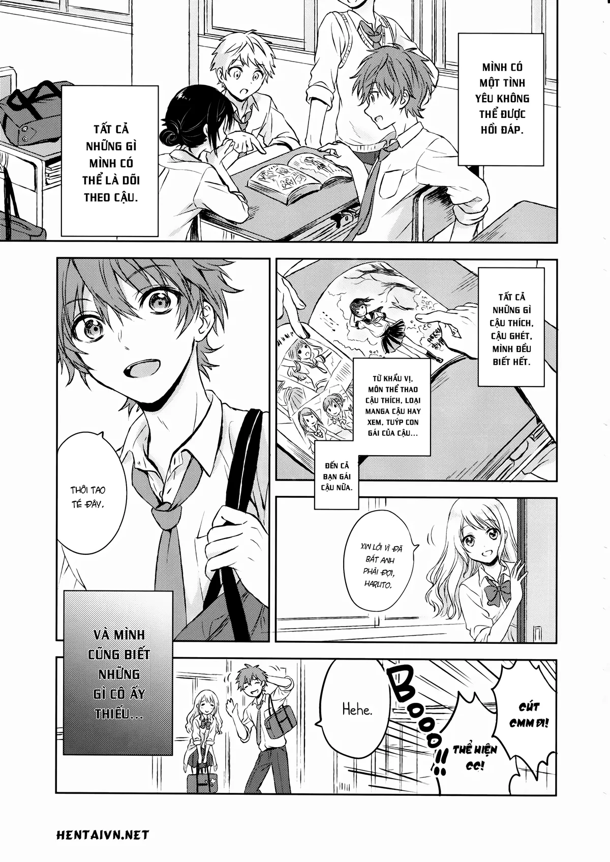 HentaiVN.net - Ảnh 3 - Kimi Dake no Ponytail - Chap 1