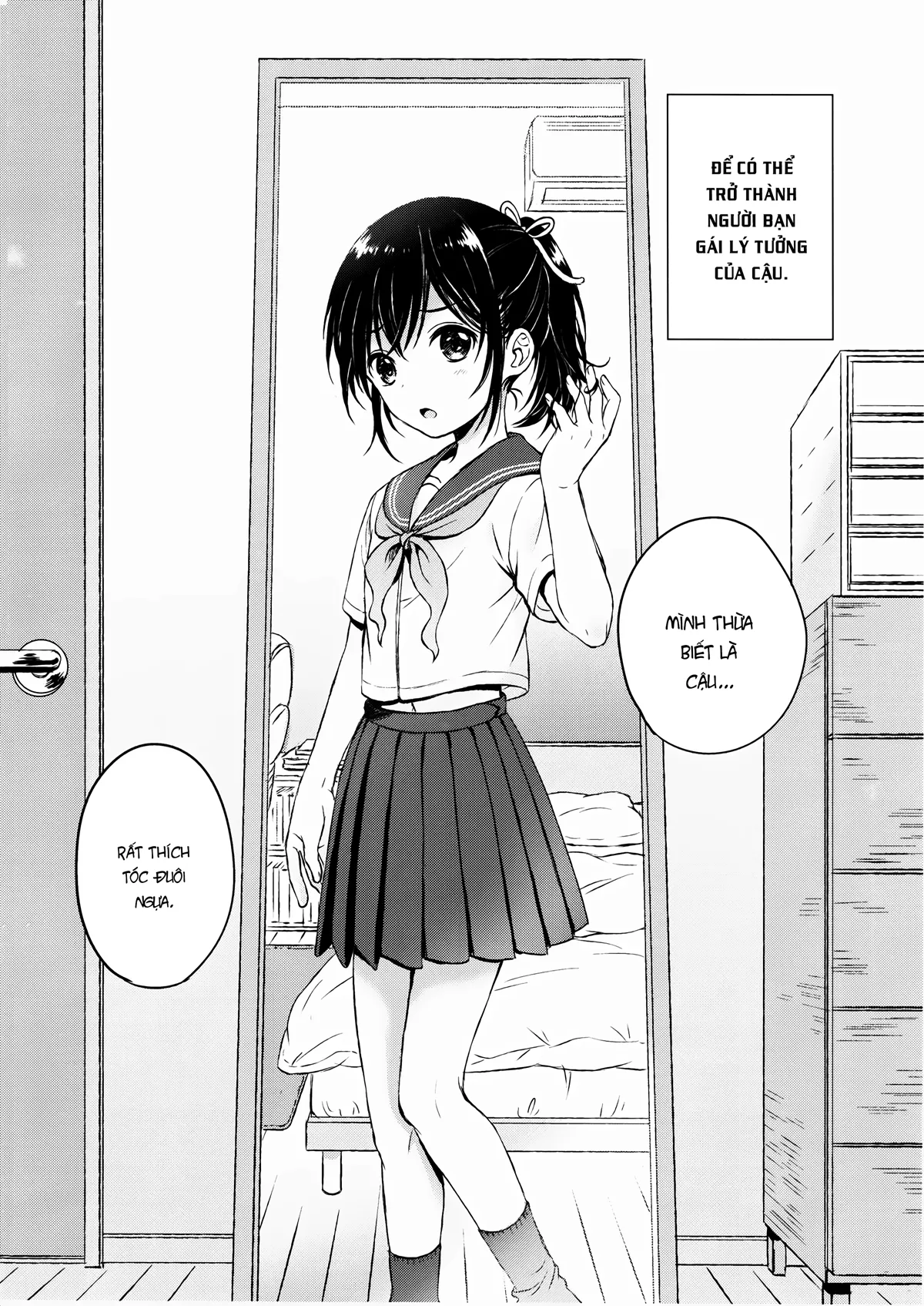 HentaiVN.net - Ảnh 4 - Kimi Dake no Ponytail - Chap 1