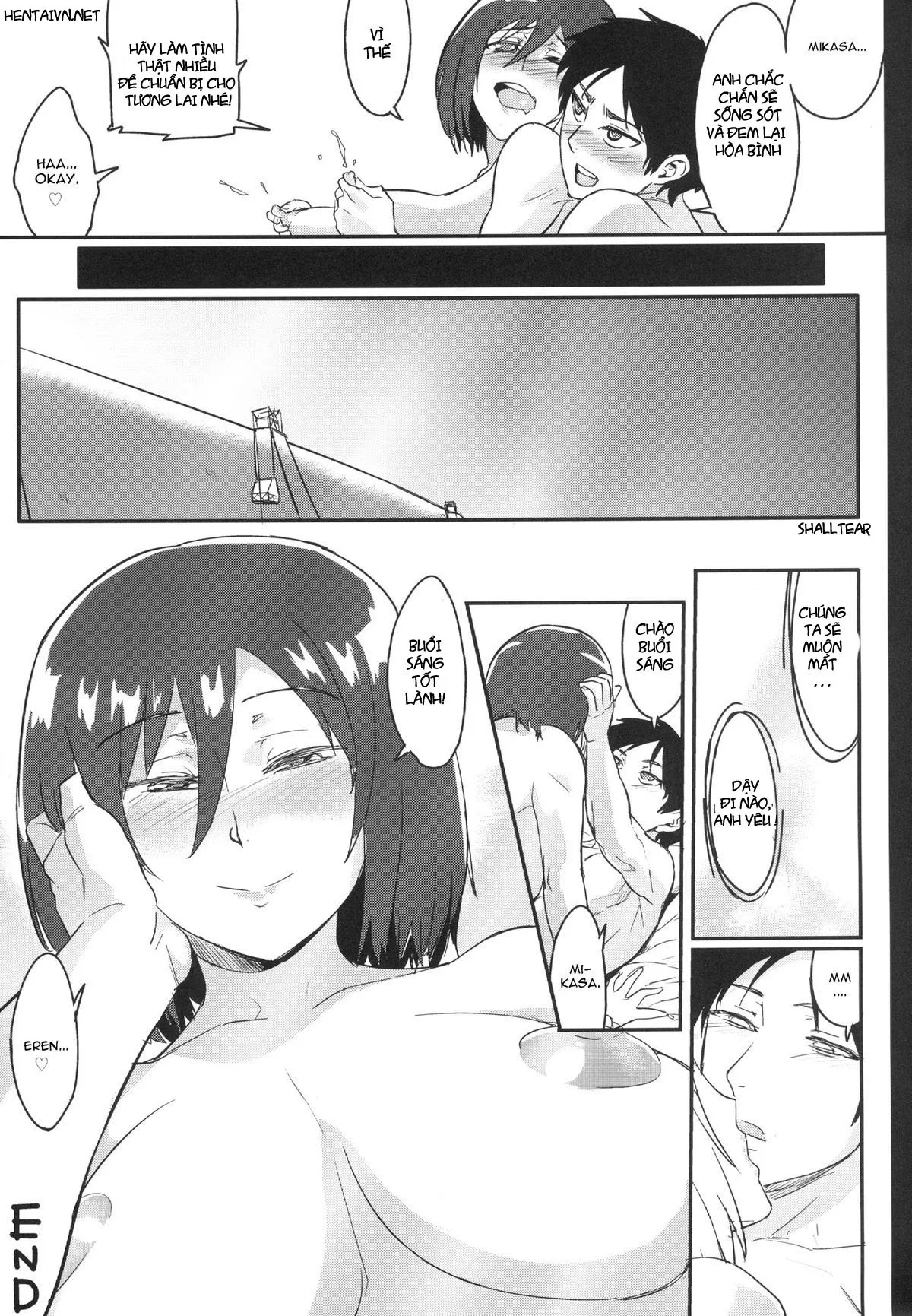 HentaiVN.net - Ảnh 21 - Hazy Moon (Shingeki no Kyojin) - Oneshot