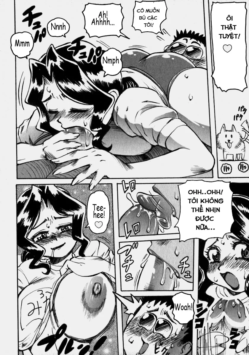 HentaiVN.net - Ảnh 10 - Innyuu Ranbu - Chap 3: Tên trộm biến thái !?