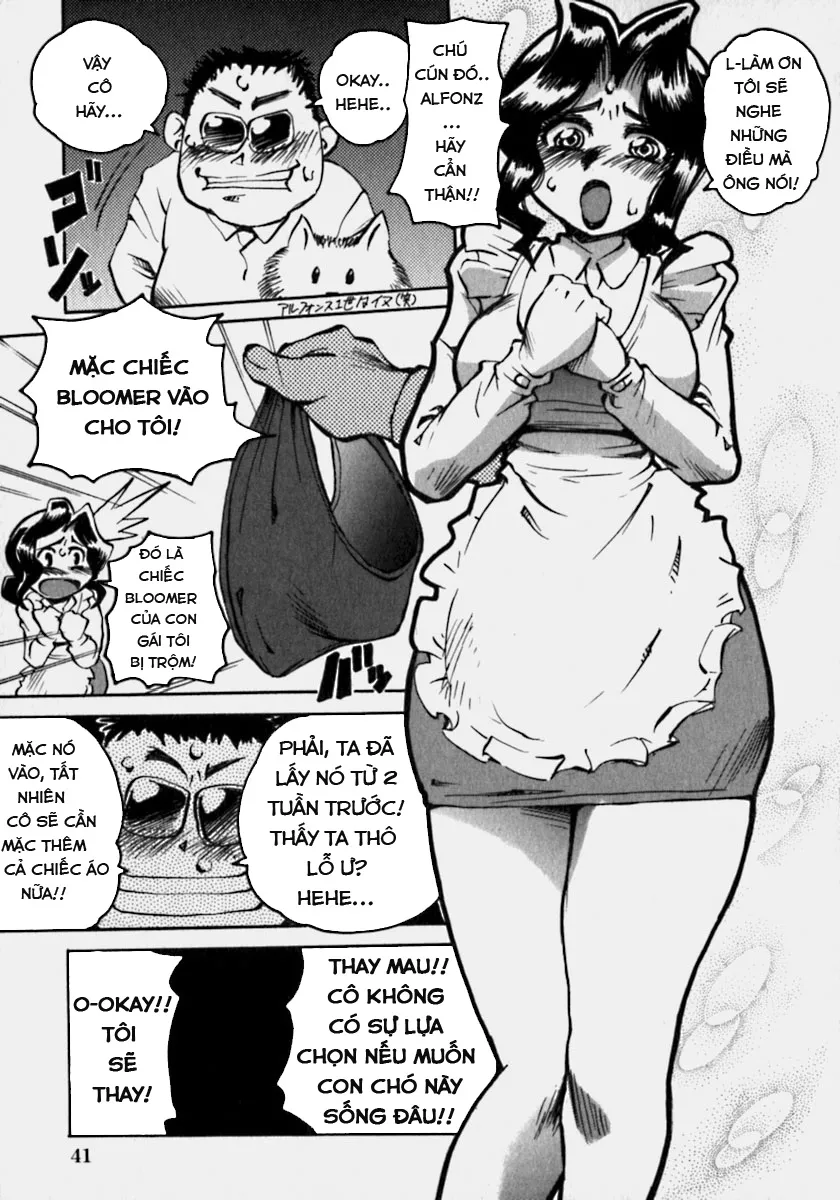 HentaiVN.net - Ảnh 3 - Innyuu Ranbu - Chap 3: Tên trộm biến thái !?