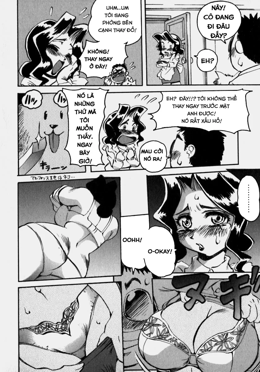 HentaiVN.net - Ảnh 4 - Innyuu Ranbu - Chap 3: Tên trộm biến thái !?